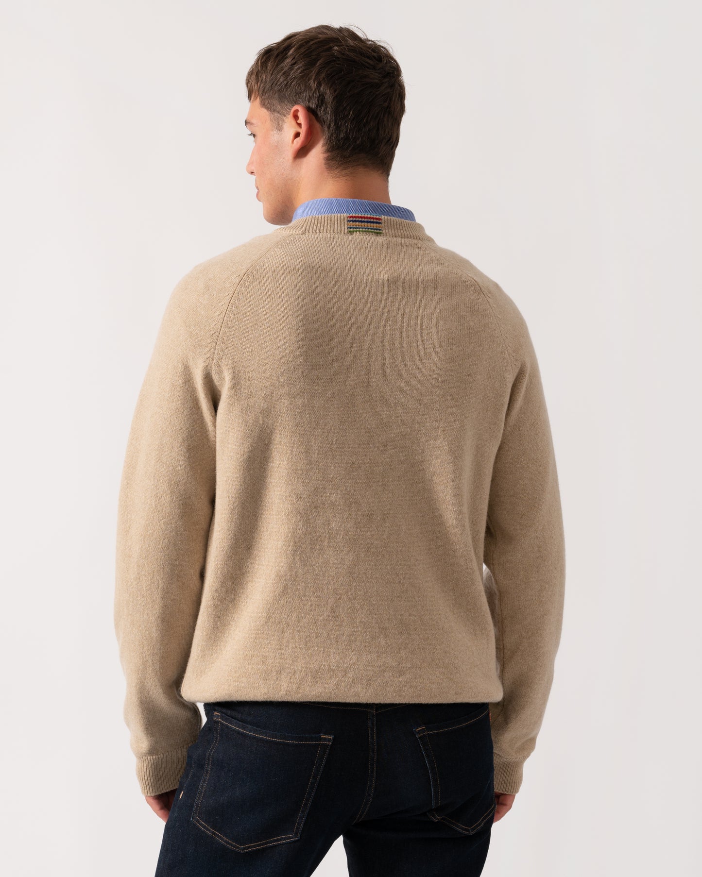 PS Paul Smith Mens Crew Neck Sweater - 07 Sand