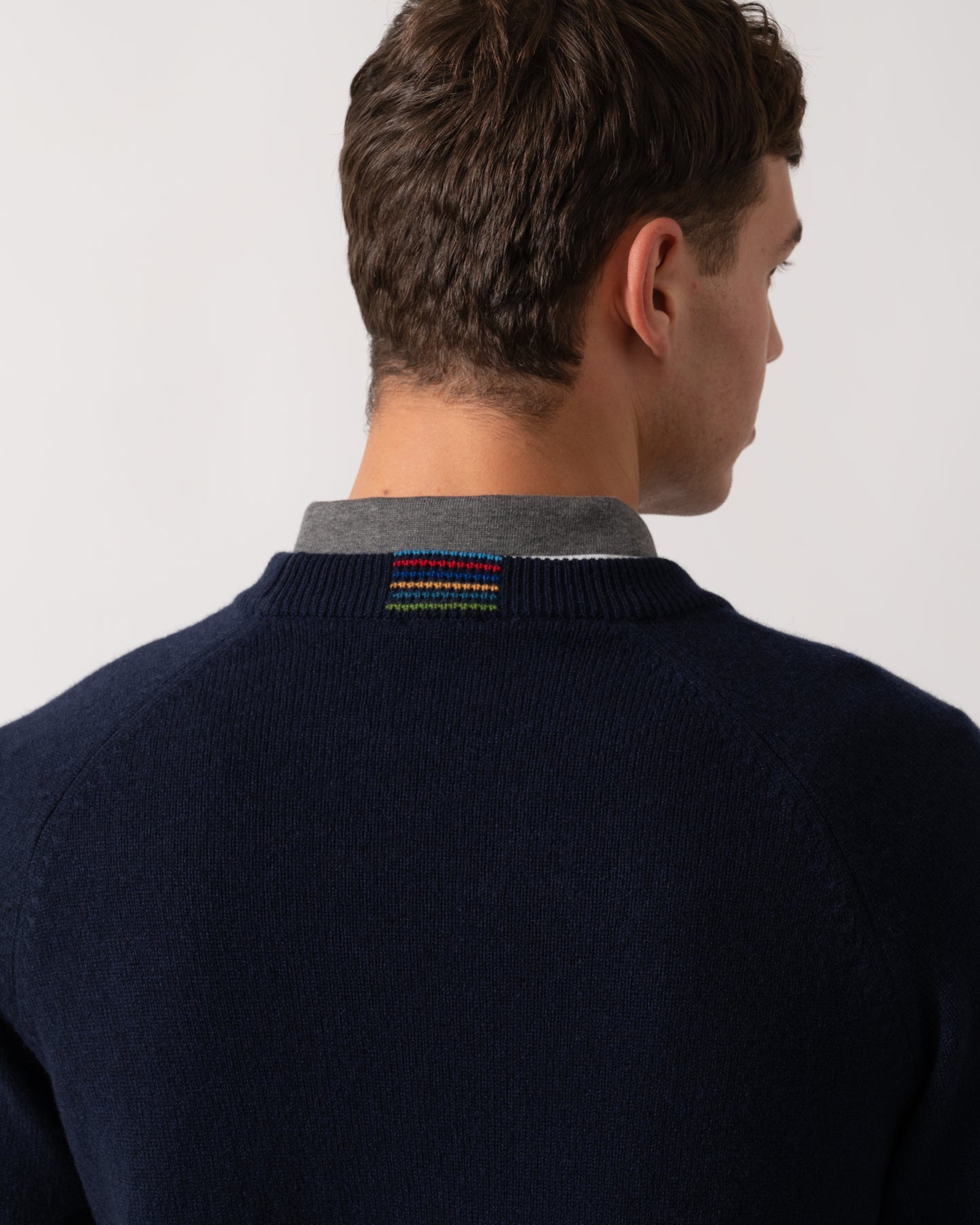 PS Paul Smith Mens Crew Neck Sweater - 49 Very Dark Navy