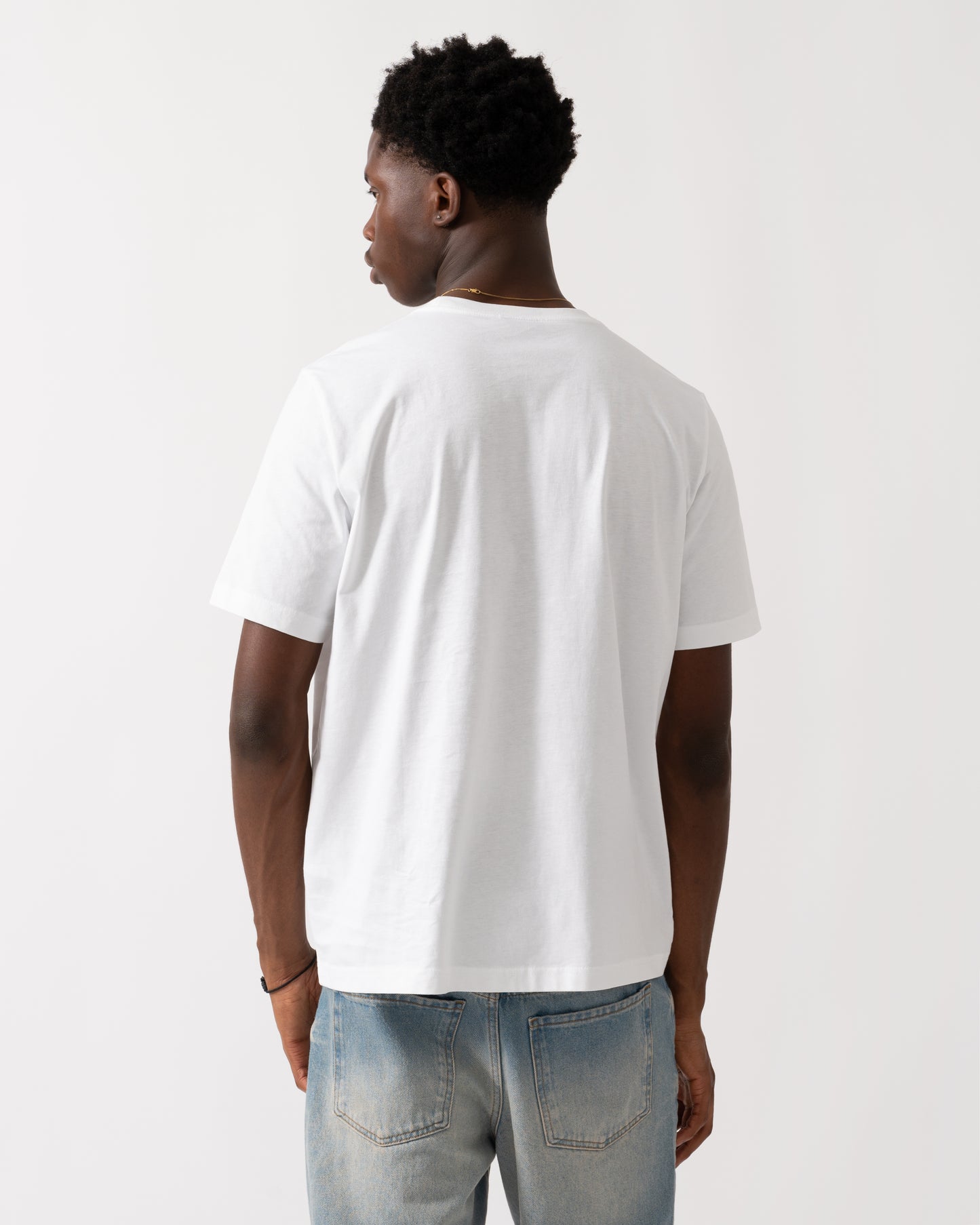 PS Paul Smith Mens Regular Fit Cactus Graphic T-Shirt - 01 White