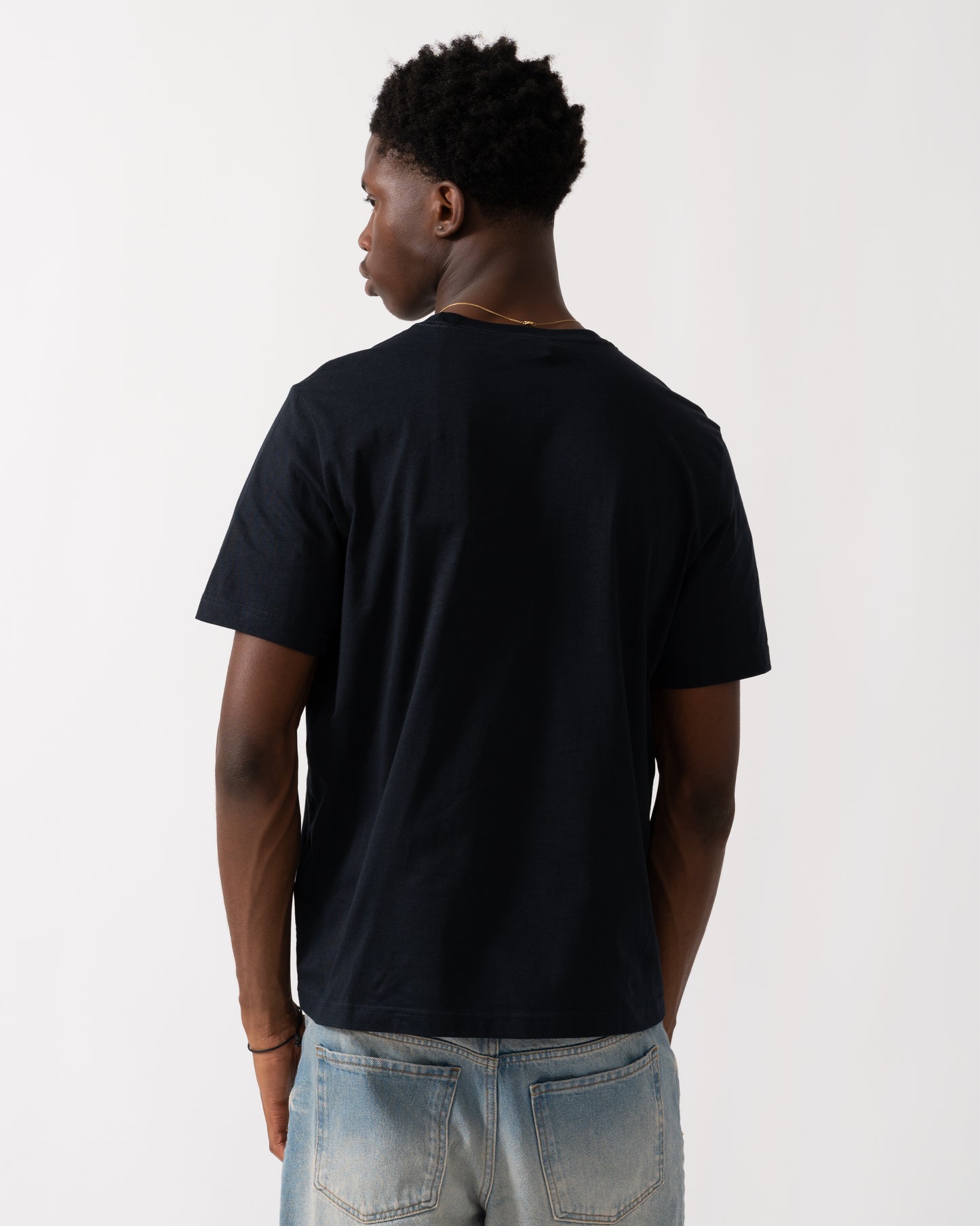 PS Paul Smith Mens Regular Fit Cactus Graphic T-Shirt - 49 Very Dark Navy
