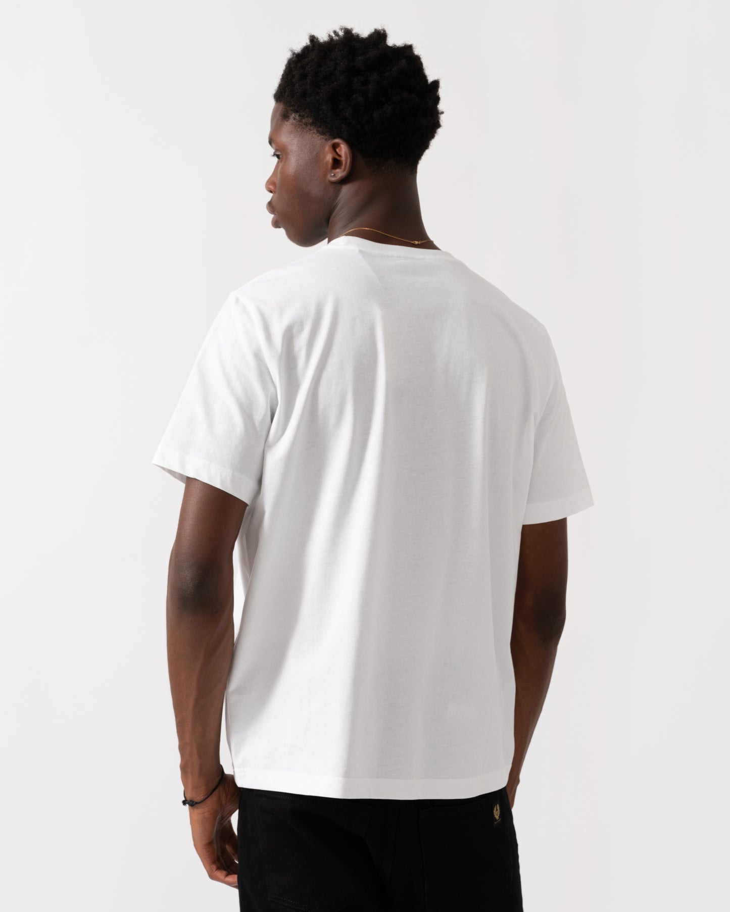 PS Paul Smith Mens Regular Fit Robots Graphic T-Shirt - 01 White