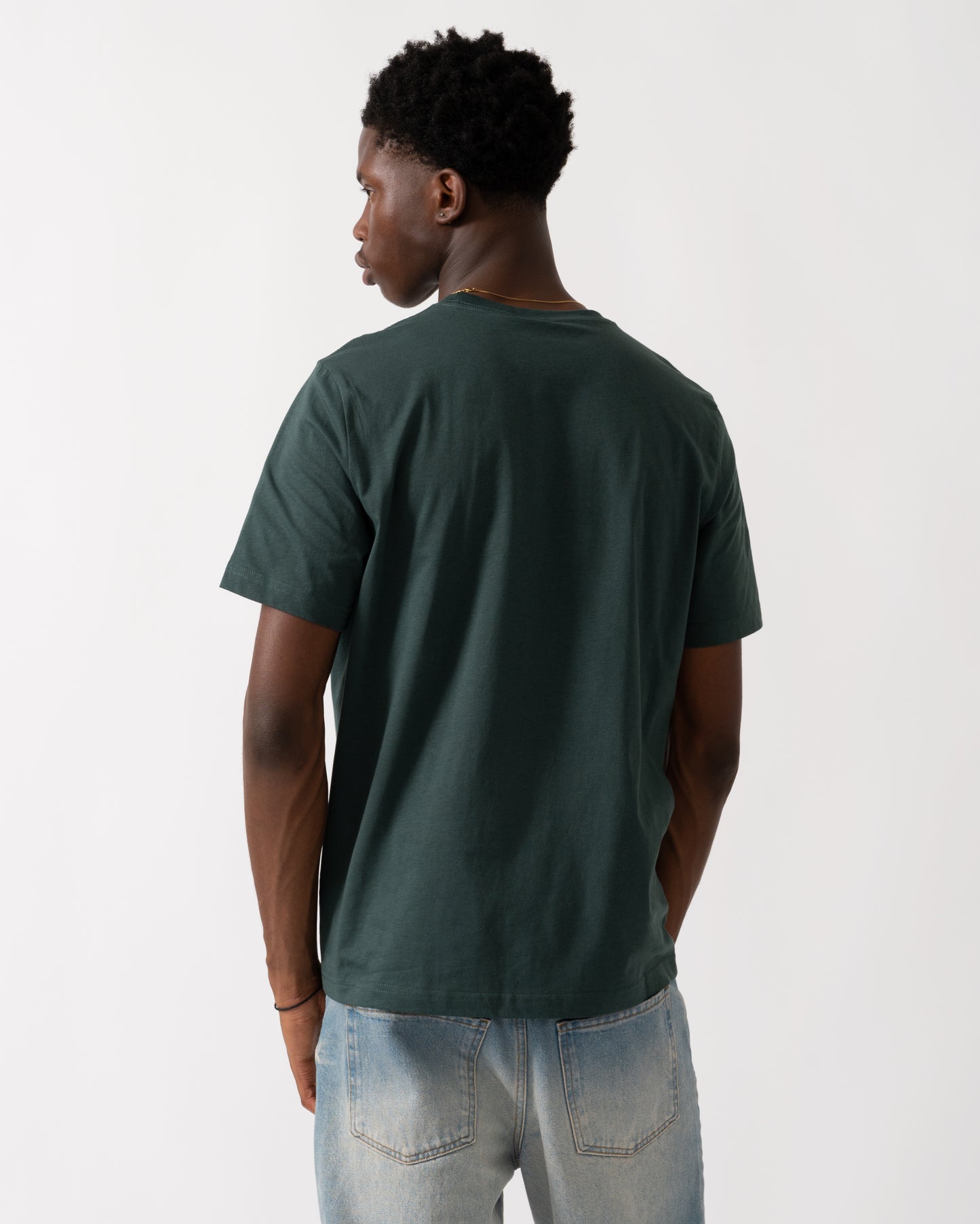 PS Paul Smith Mens Regular Fit Short Sleeve Zebra T-Shirt - 37D Petrol Green