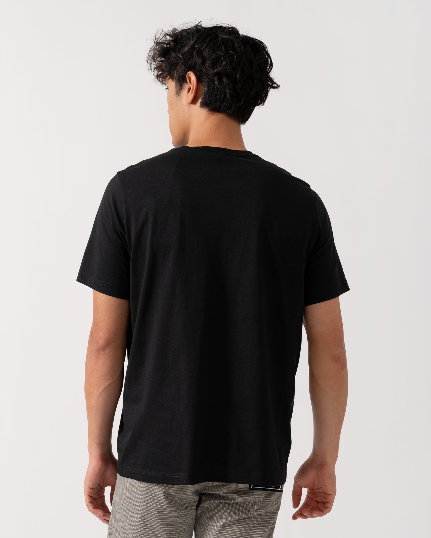 PS Paul Smith Mens Regular Fit Simple Zebra T-Shirt - 79 Black