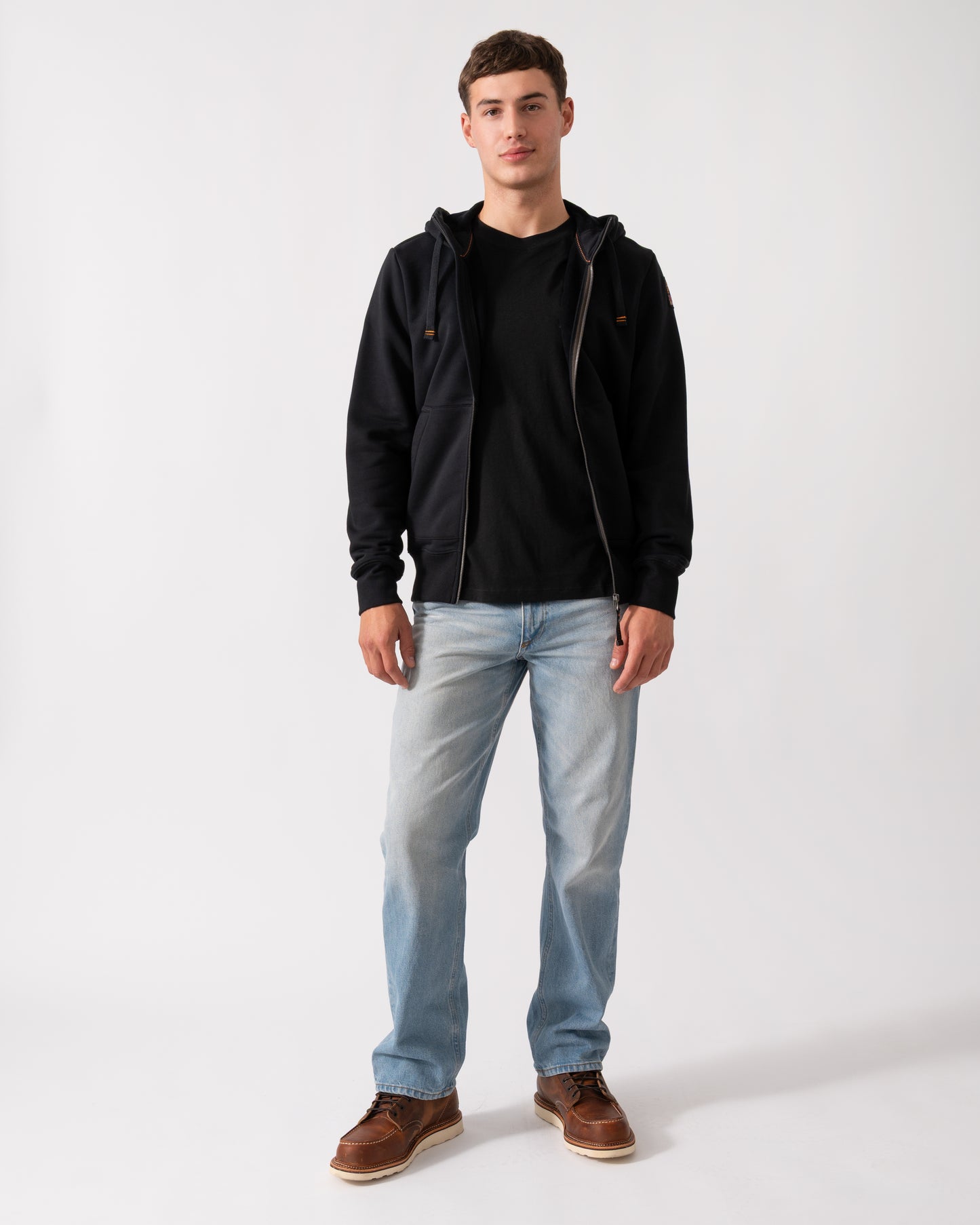 Parajumpers Charlie Easy Mens Hooded Sweatshirt - Black 541
