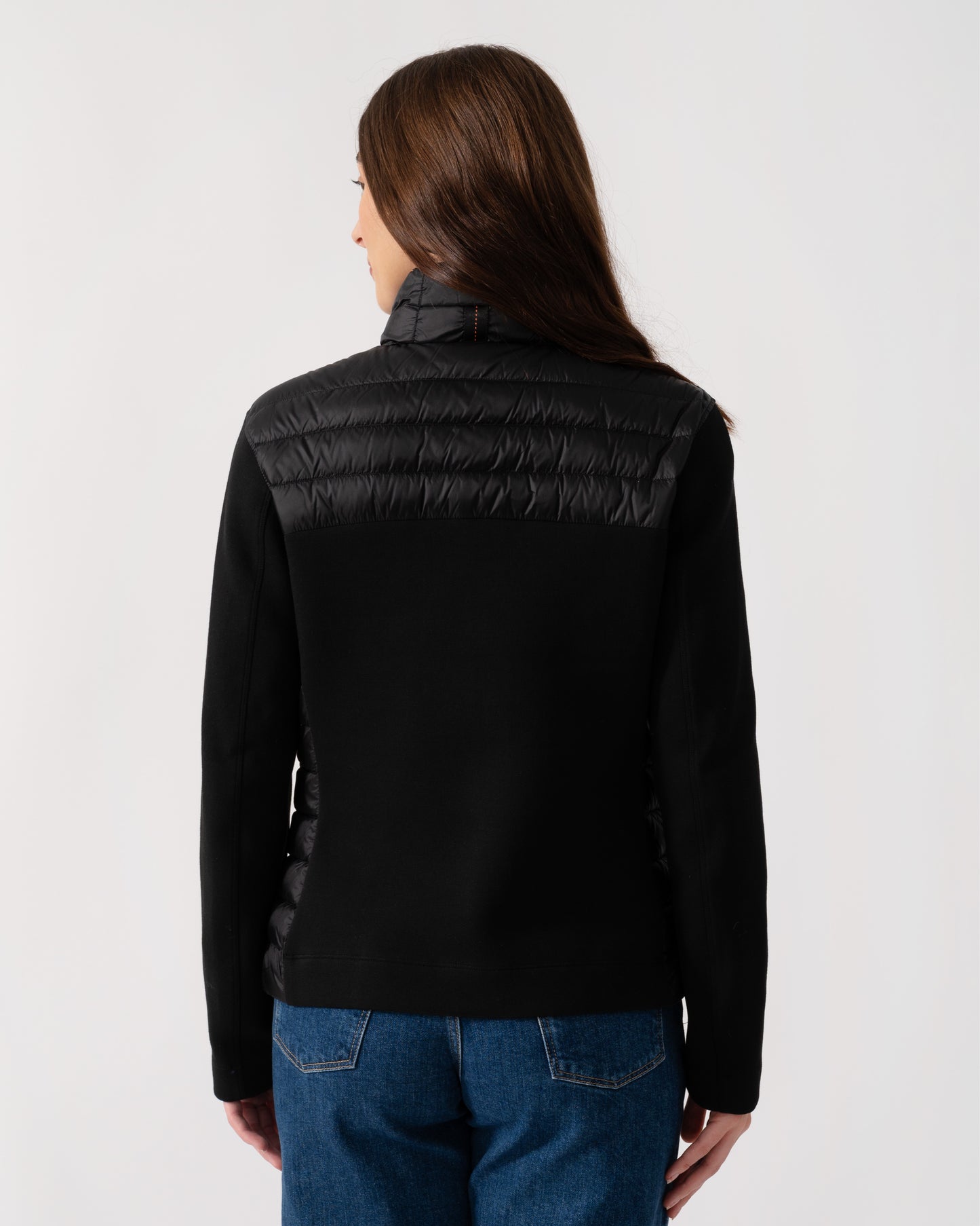 Parajumpers Danette Womens Fleece/Nylon Jacket - Black 541