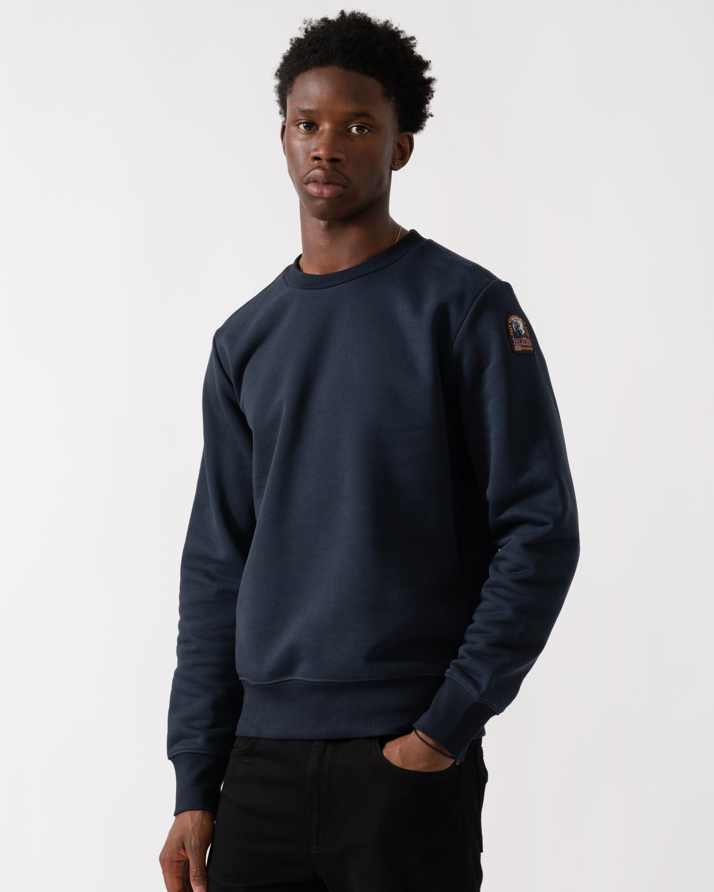 Parajumpers K2 Mens Crew Neck Sweatshirt - Blue Navy 316