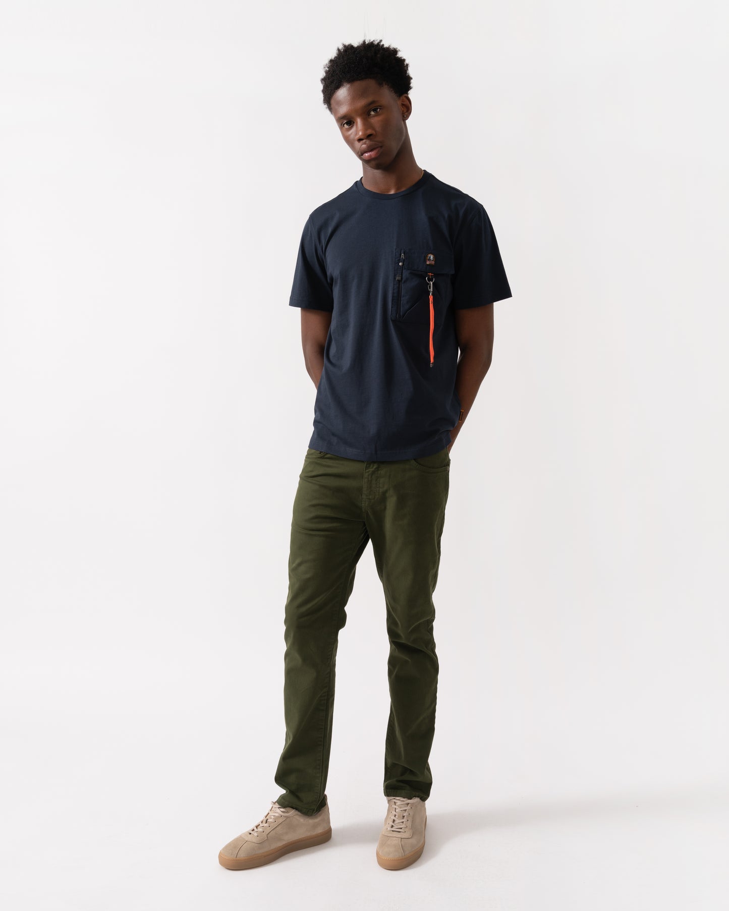 Parajumpers Mojave Mens T-Shirt - Blue Navy 316