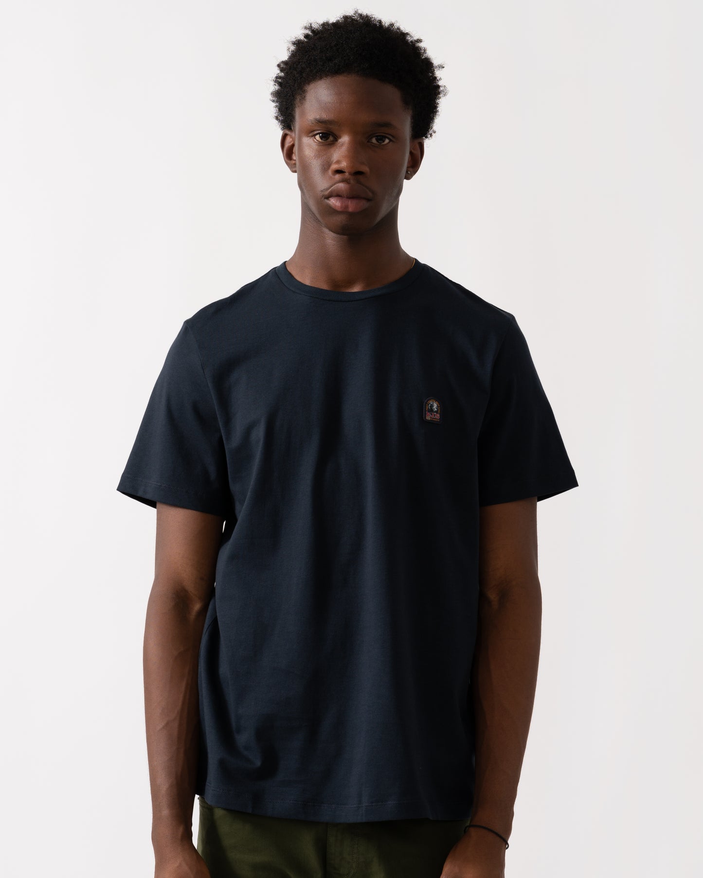 Parajumpers Patch Tee Mens T-Shirt - Blue Navy 316