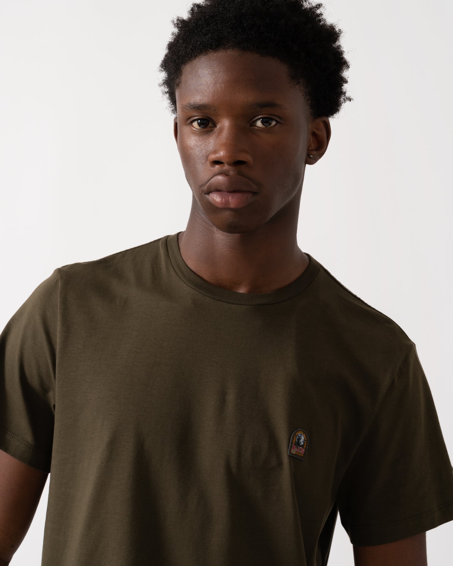 Parajumpers Patch Tee Mens T-Shirt - Deep Moss 117