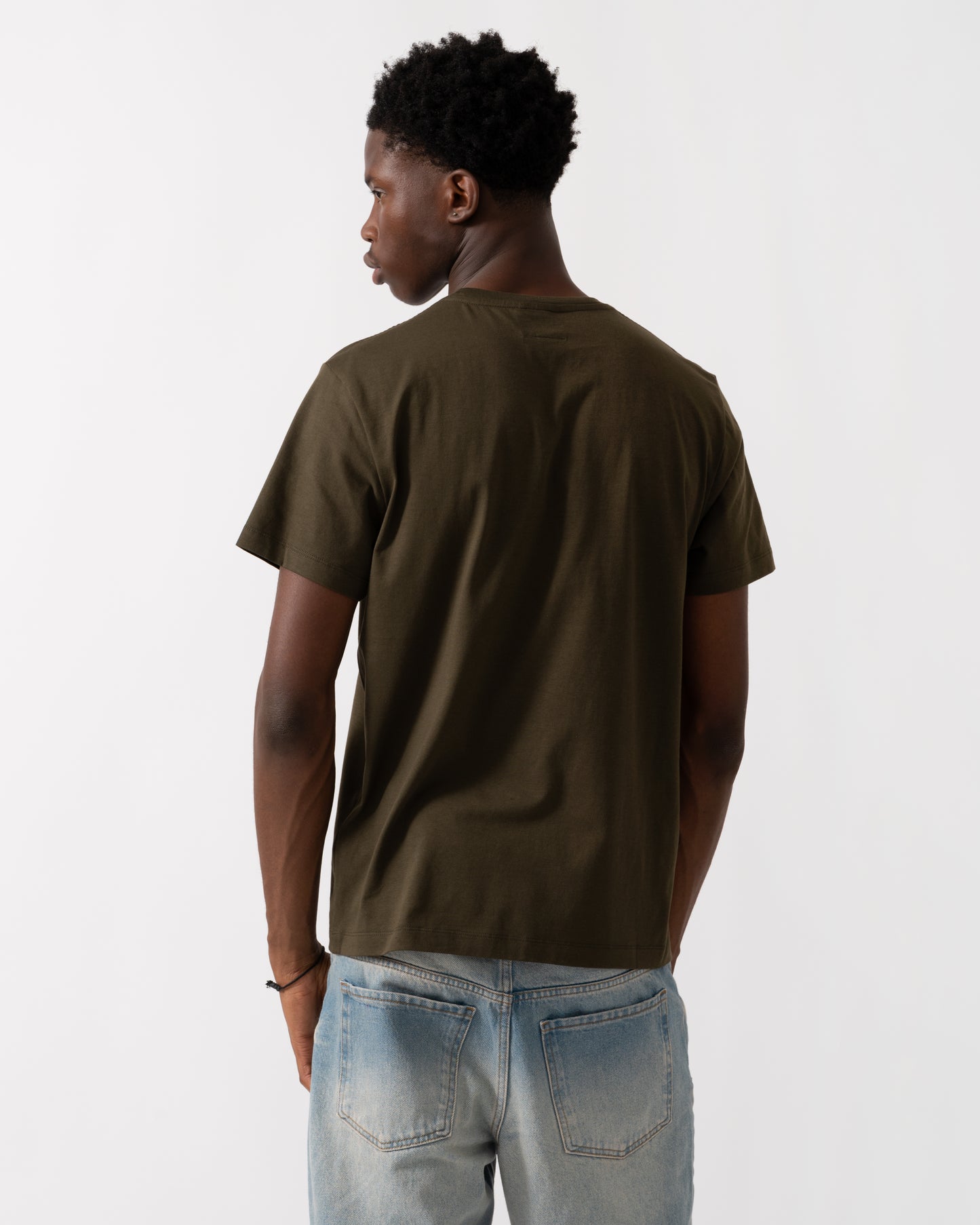 Parajumpers Patch Tee Mens T-Shirt - Deep Moss 117