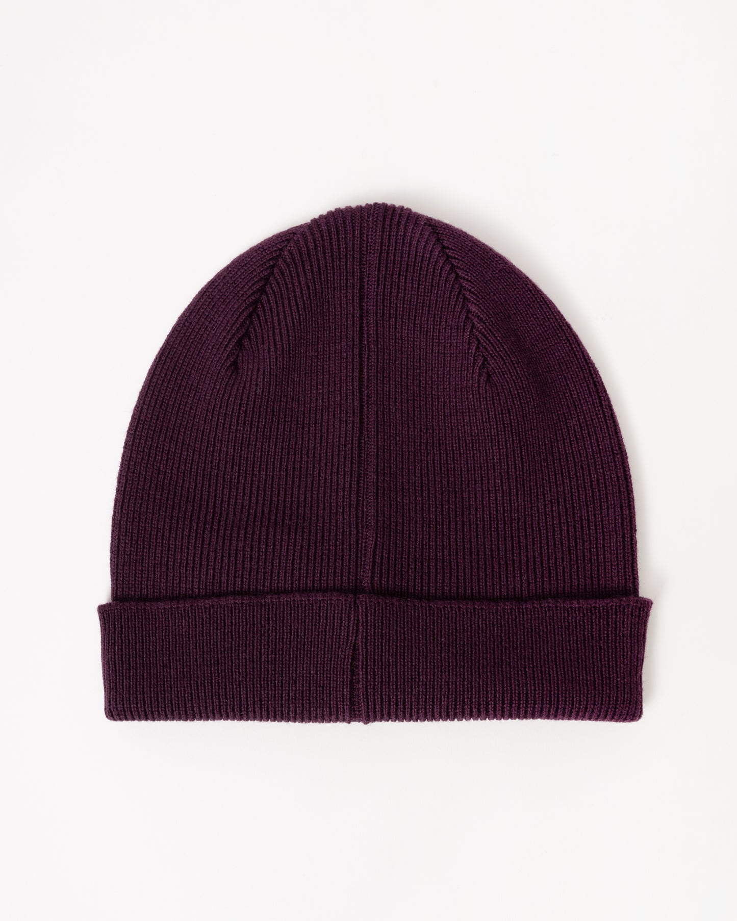 Paul Smith Mens Zebra Logo Beanie - 29 Very Dark Red