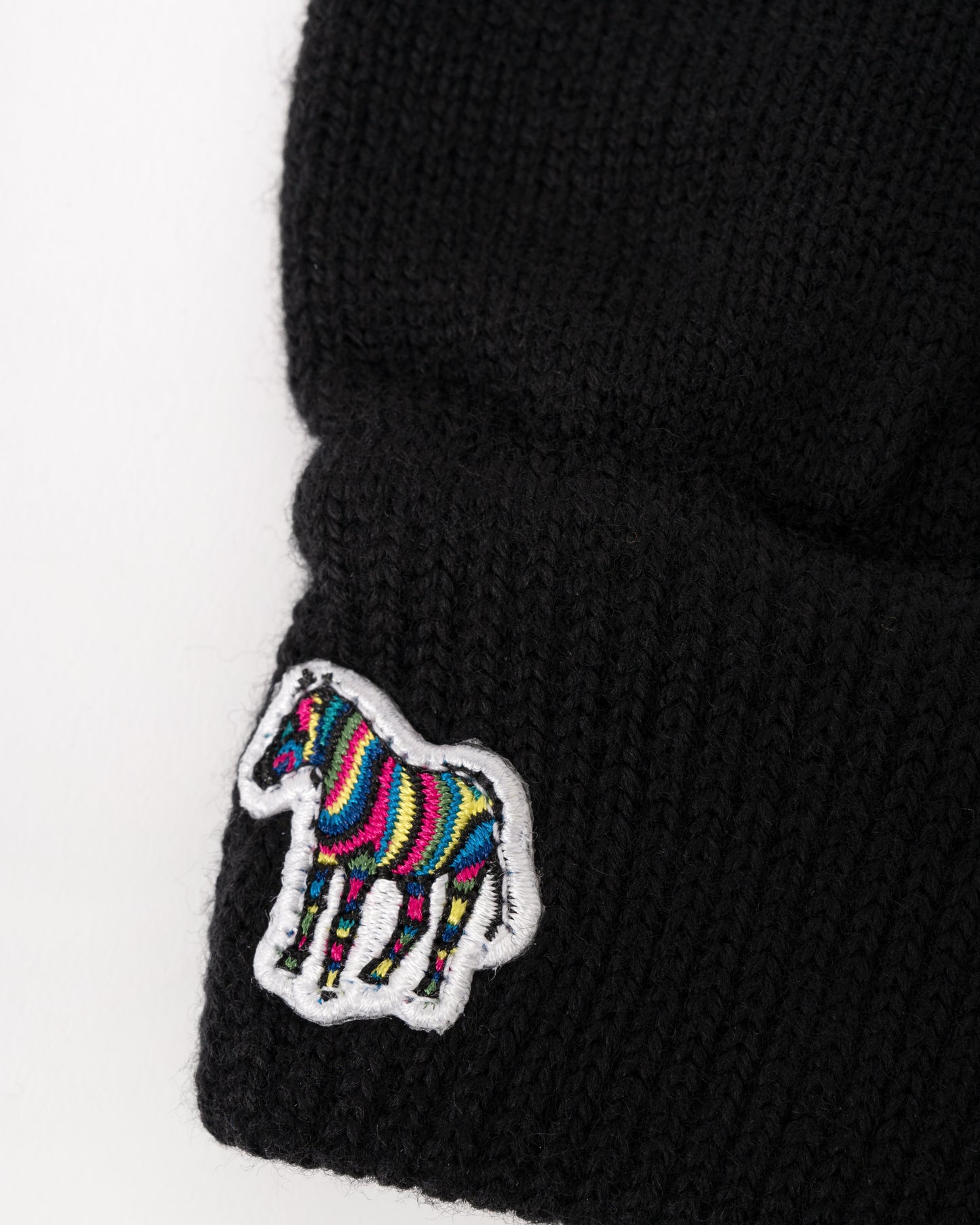 Paul Smith Mens Zebra Logo Gloves - 79 Black