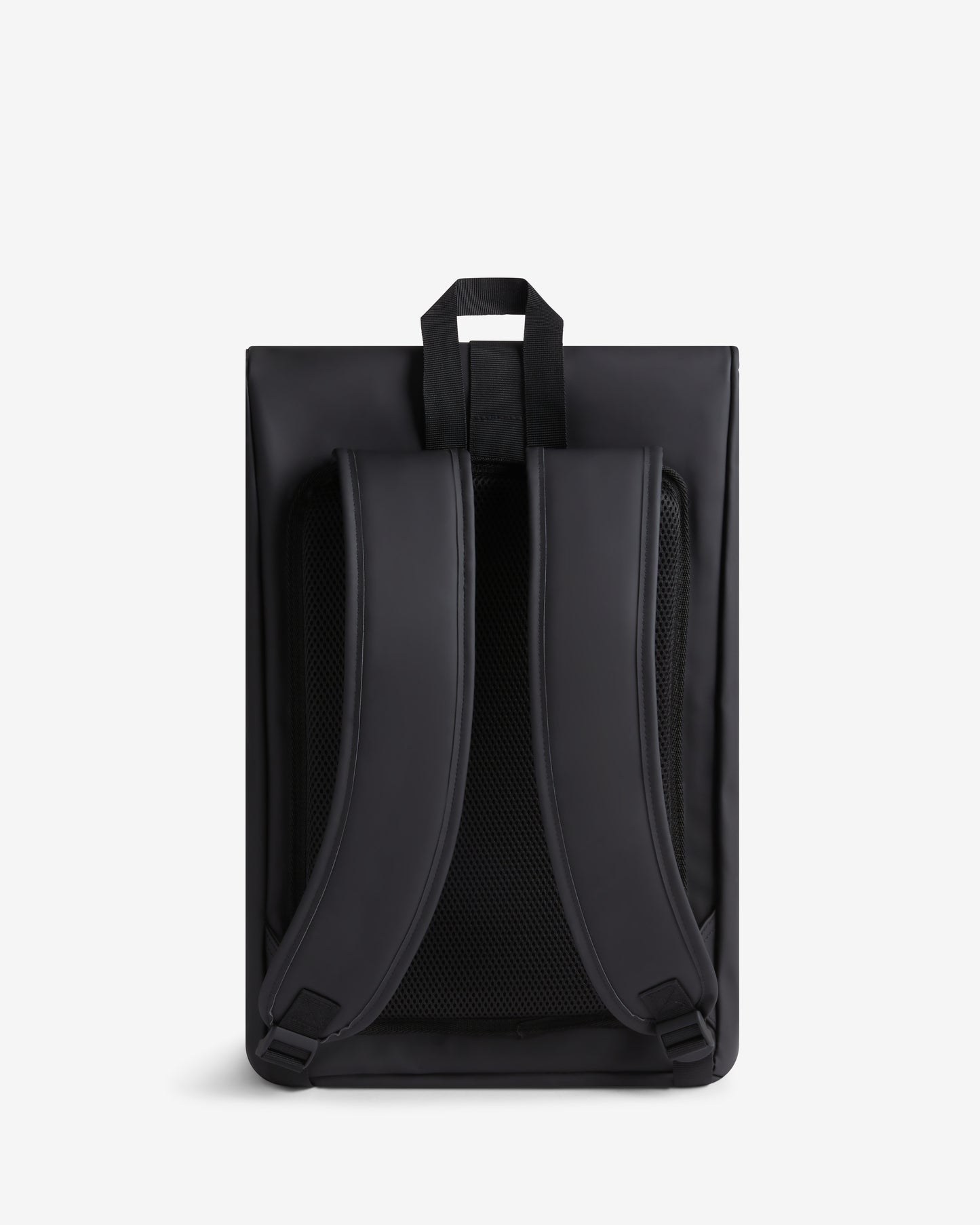 Hunter Pentallen Roll Top Clip Backpack - Black