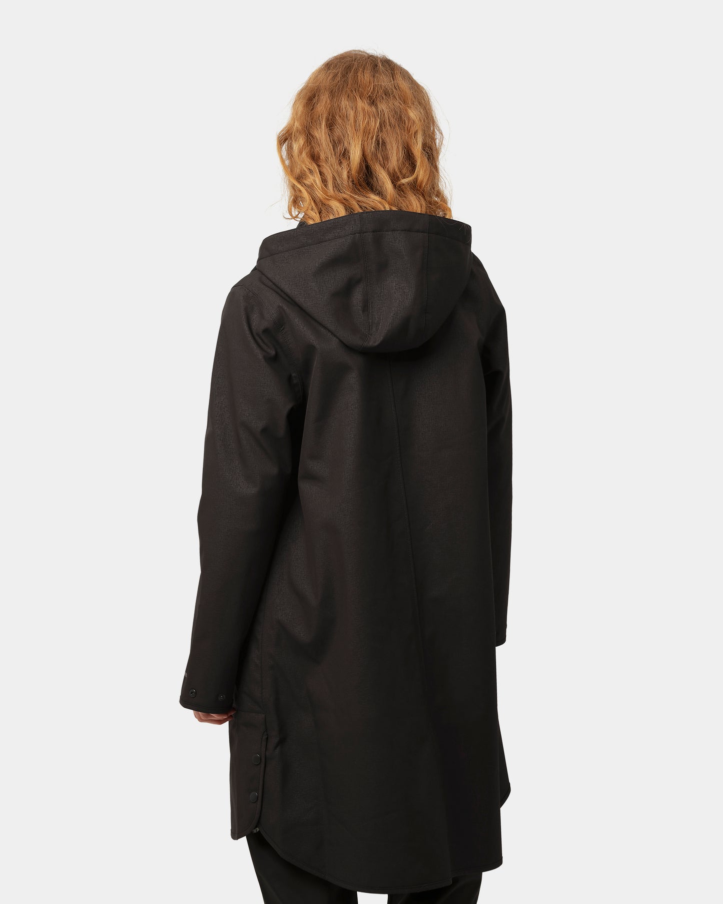 Ilse Jacobsen Rain Womens A-Line Softshell Raincoat - Black 001