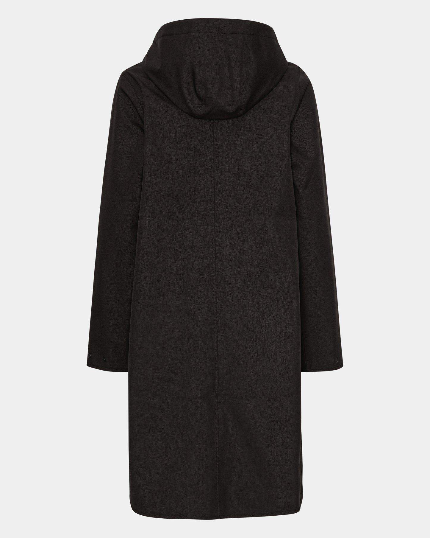 Ilse Jacobsen Rain Womens A-Line Softshell Raincoat - Black 001