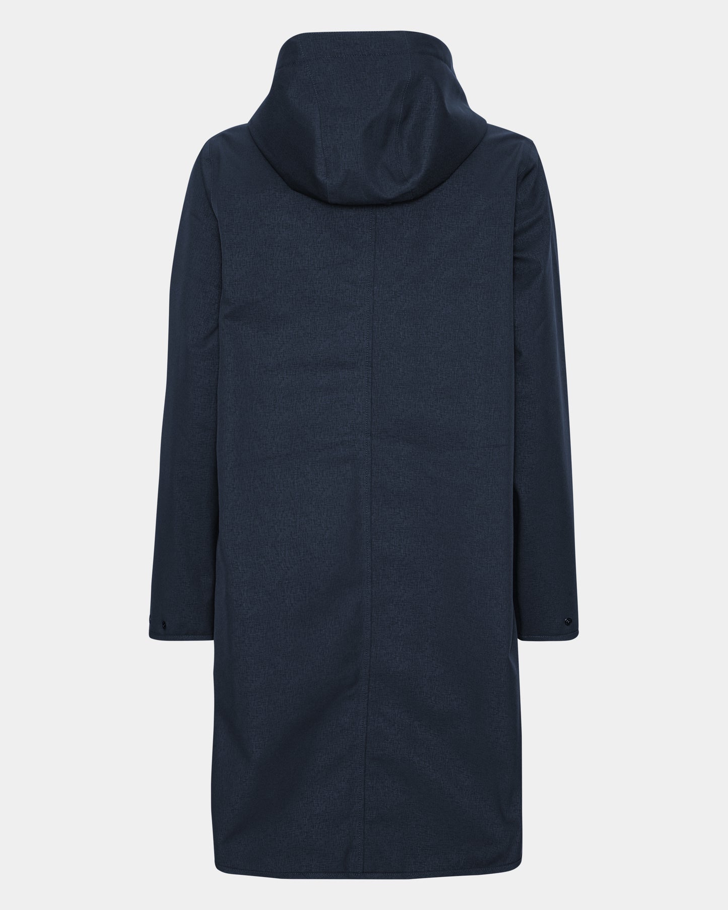 Ilse Jacobsen Rain Womens A-Line Softshell Raincoat - Dark Indigo 660