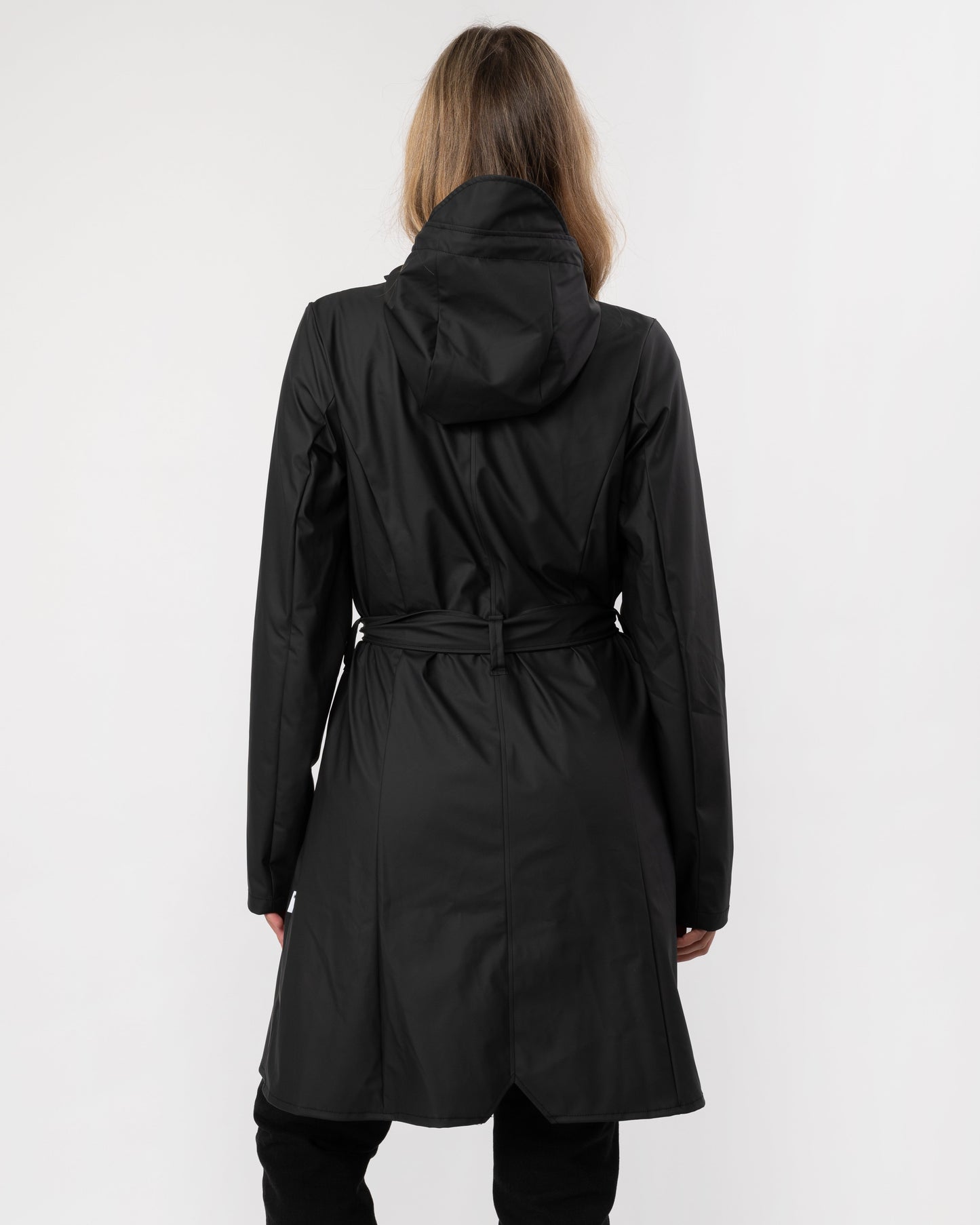 Rains Curve Womens Jacket - 01 Black