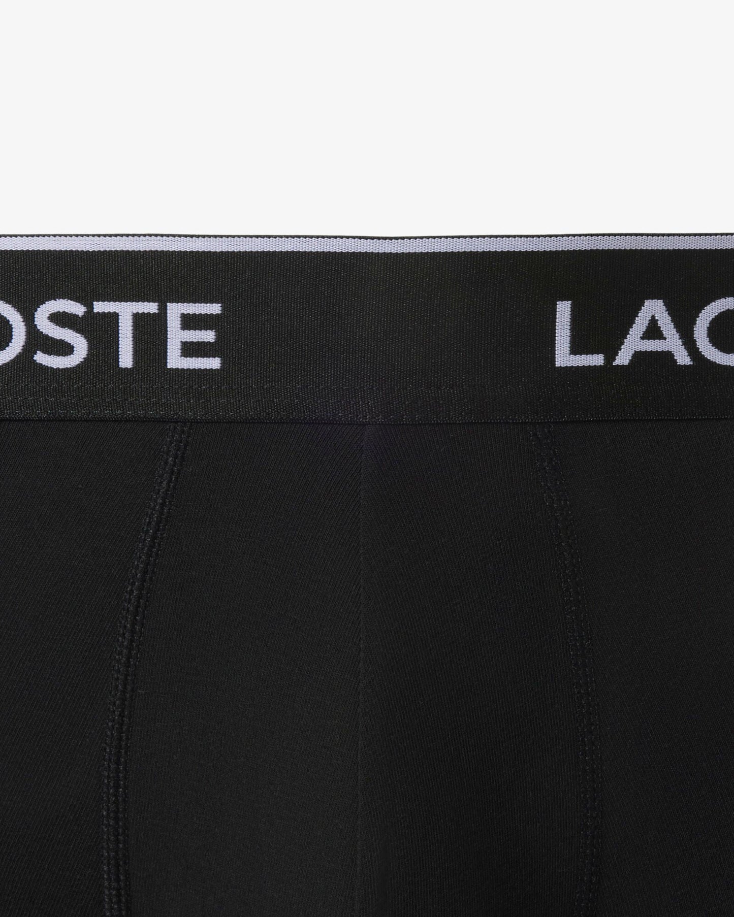 Lacoste 3-Pack of Mens Trunks - Black 031