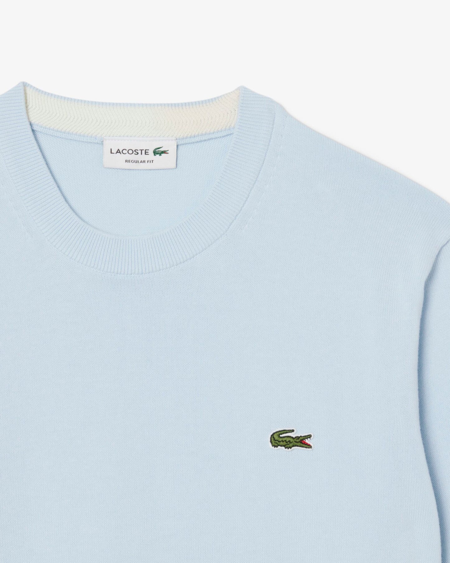 Lacoste Mens Organic Cotton Crew Neck Sweater - Rill T01