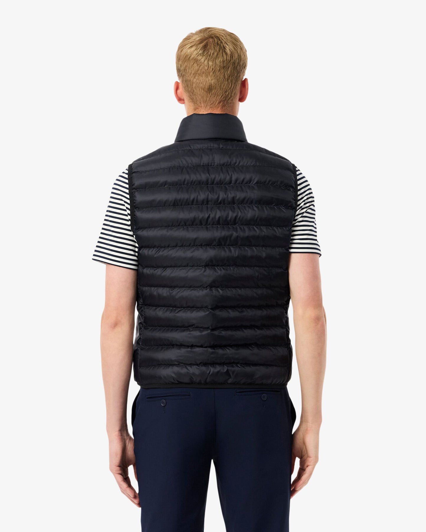 Lacoste Water-Repellent Mens Puffed Gilet - Abysm HDE