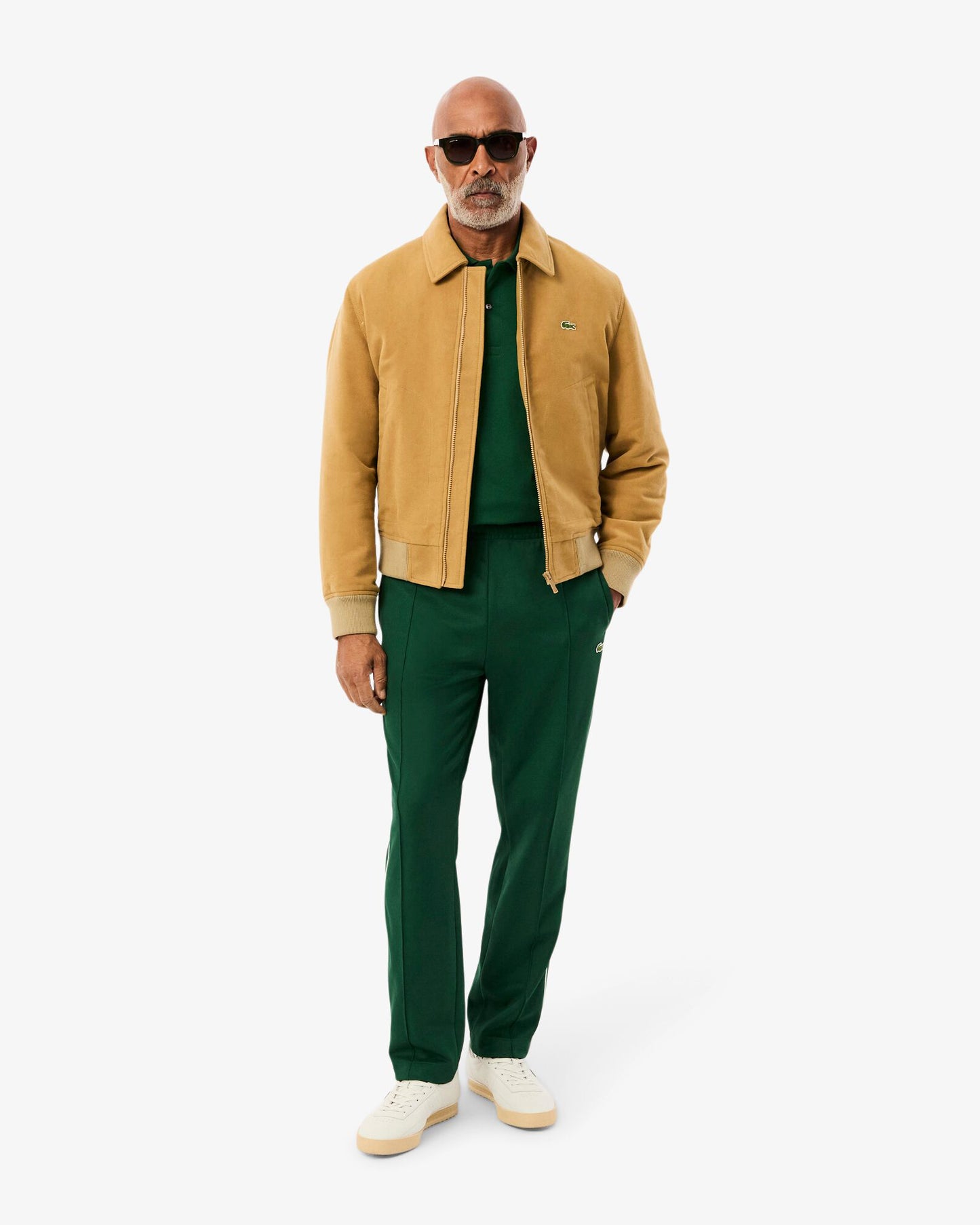 Lacoste Original L.12.12 Mens Long Sleeve Cotton Polo Shirt - Green 132