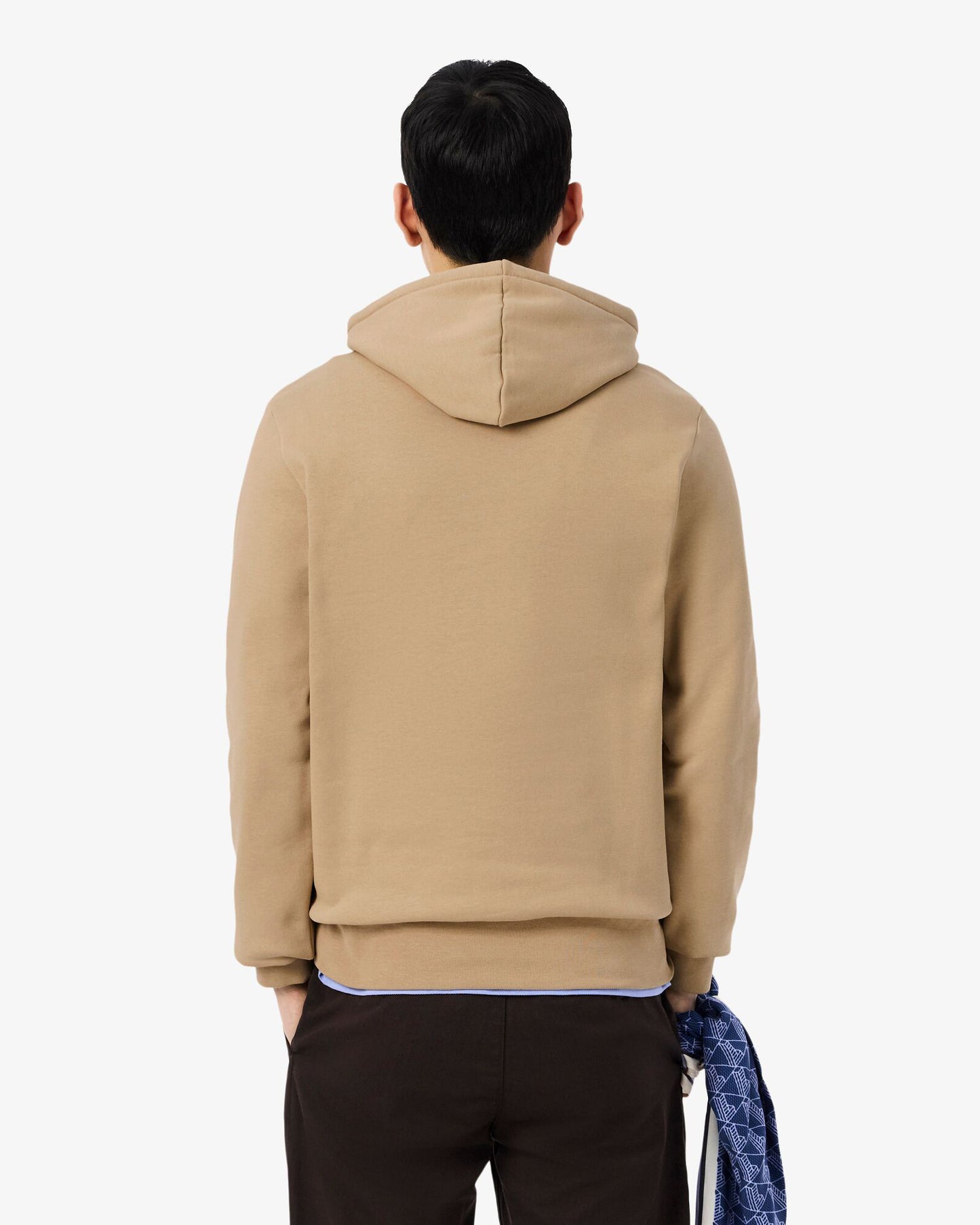 Lacoste Mens Fleece Hoodie - Viennese 02S