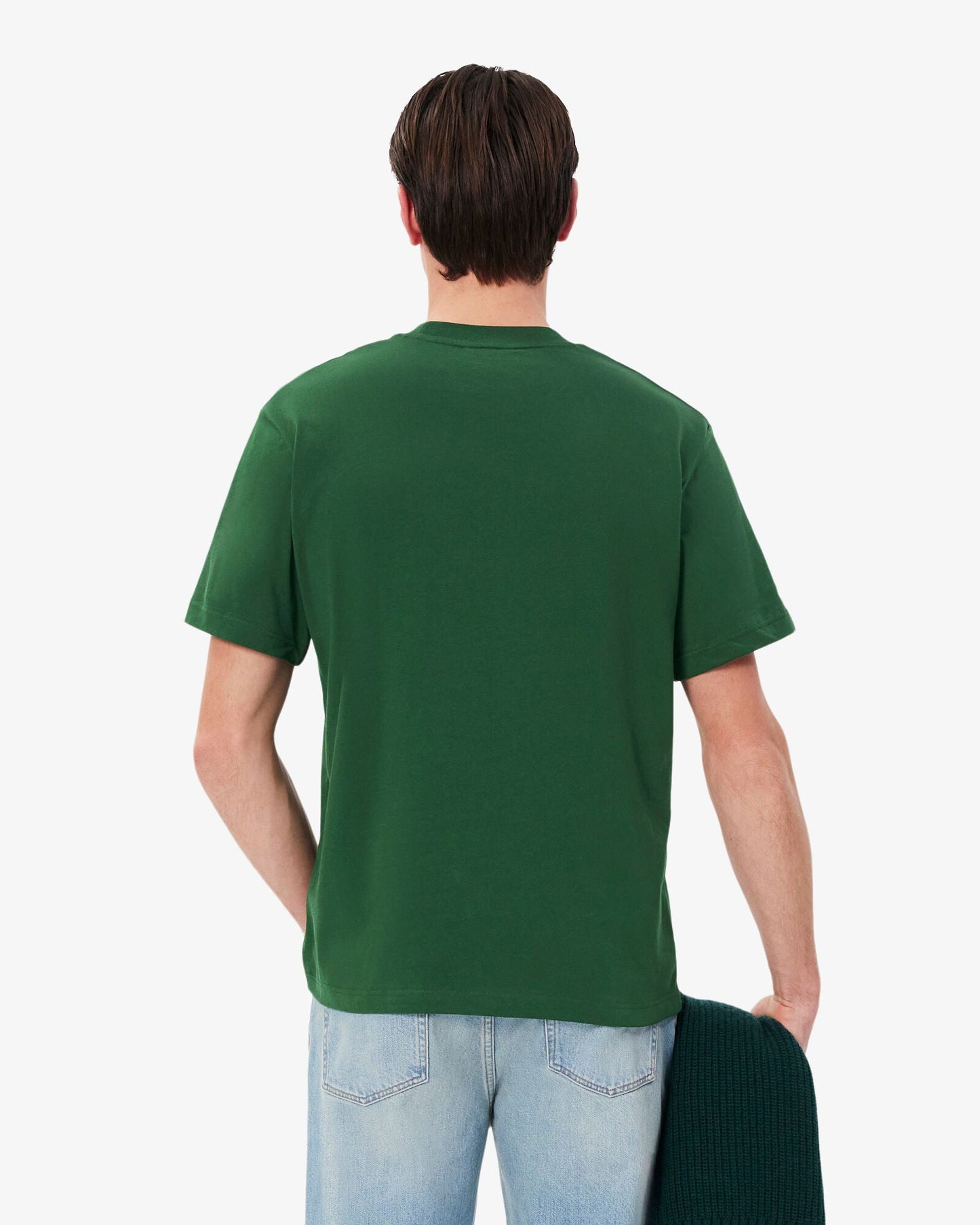 Lacoste Mens Classic Fit Cotton Jersey T-Shirt - Green 132