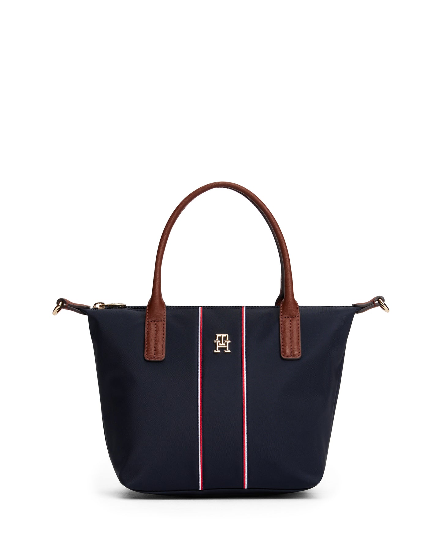 Tommy Hilfiger Popette Corp Mini Womens Tote Bag - Space Blue Corp