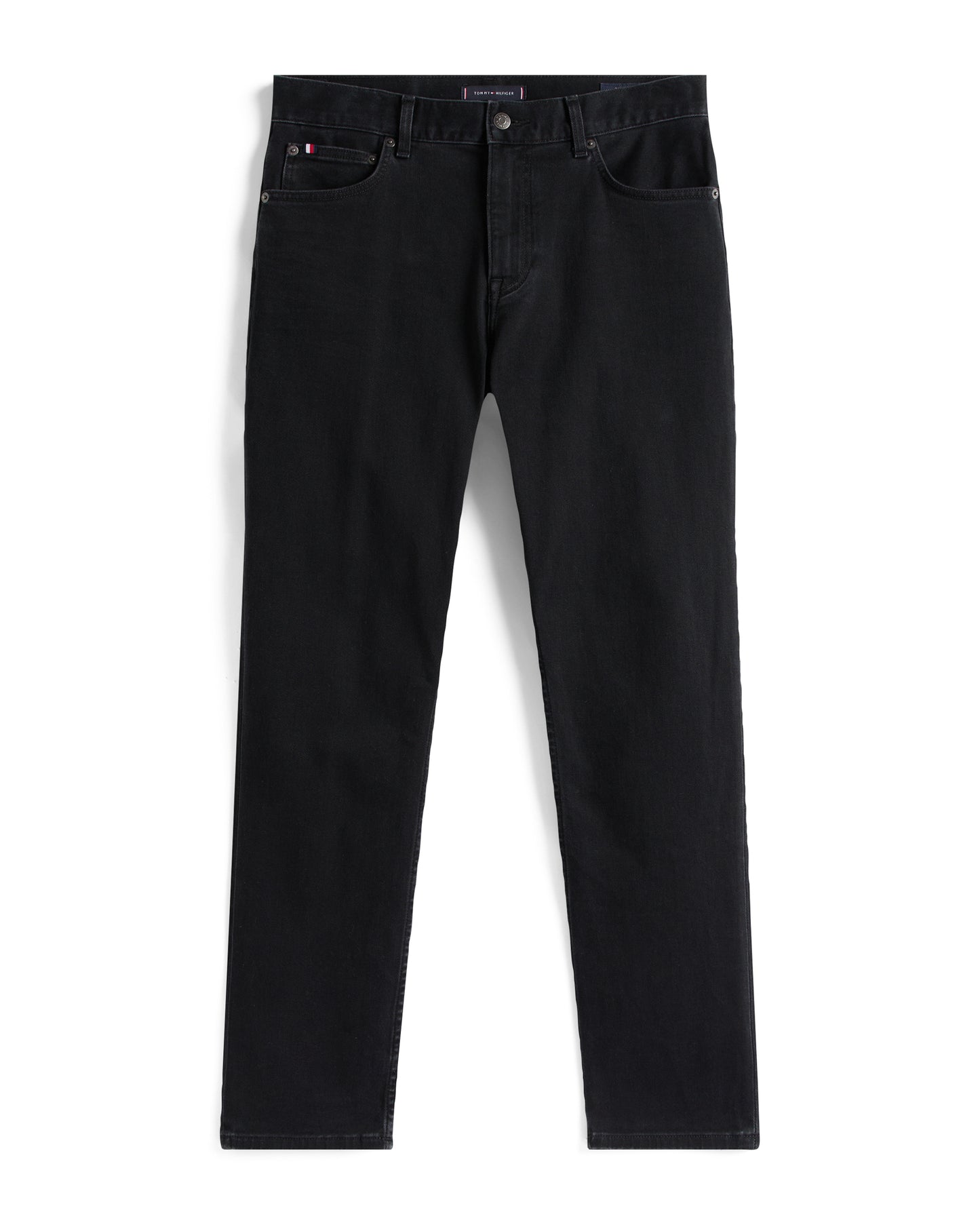 Tommy Hilfiger Denton Mens Straight Leg Jeans - Croft Black