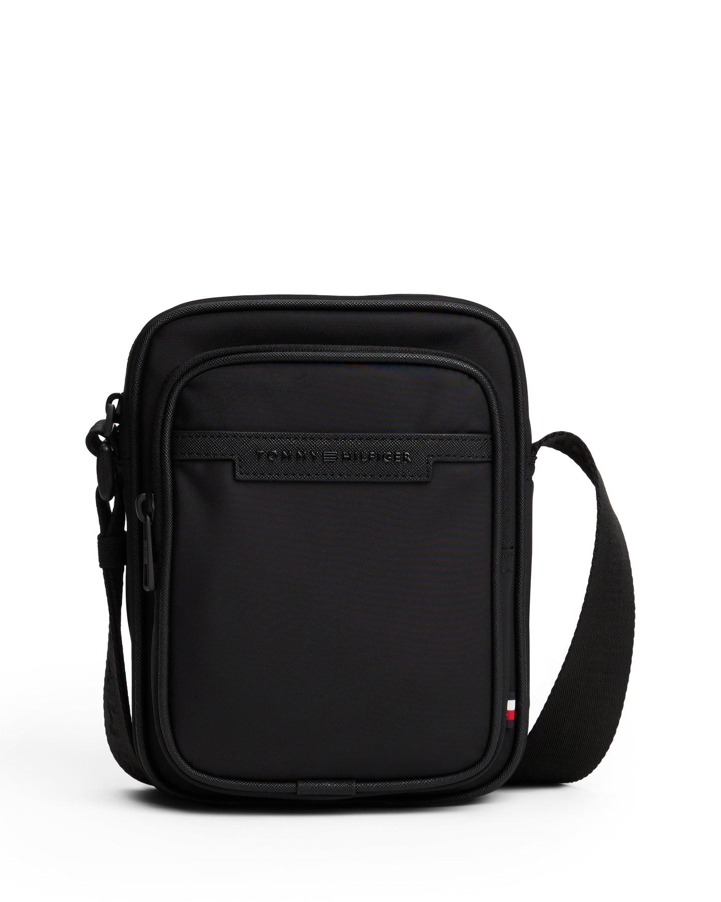 Tommy Hilfiger TH Repreve Mini Mens Reporter Bag - Black