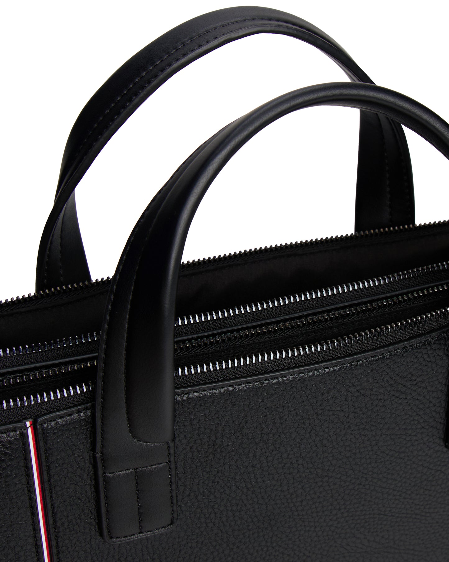 Tommy Hilfiger TH Central Mens Slim Computer Bag - Black