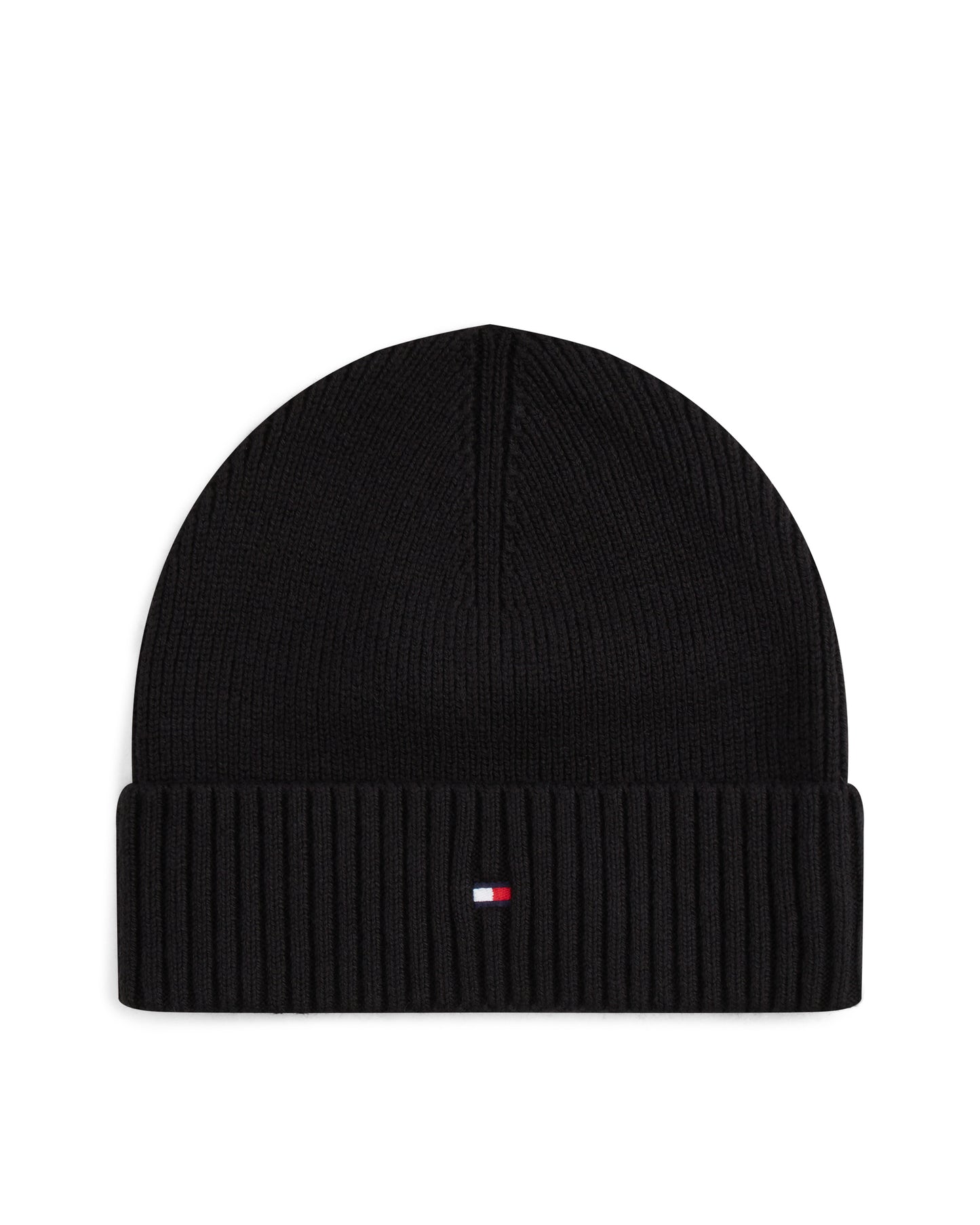Tommy Hilfiger TH Flag Mens Beanie & Glove Gift Set - Black