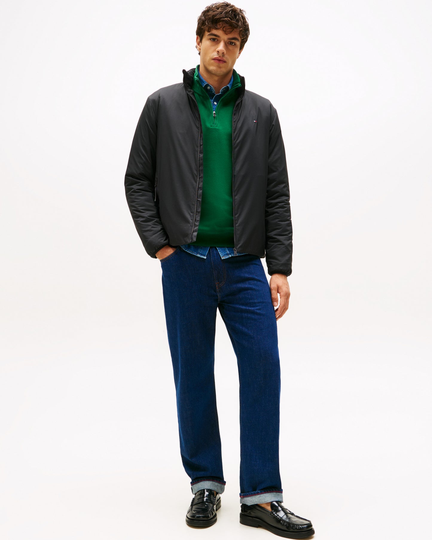 Tommy Hilfiger Lightweight Mens Blouson Jacket - Black