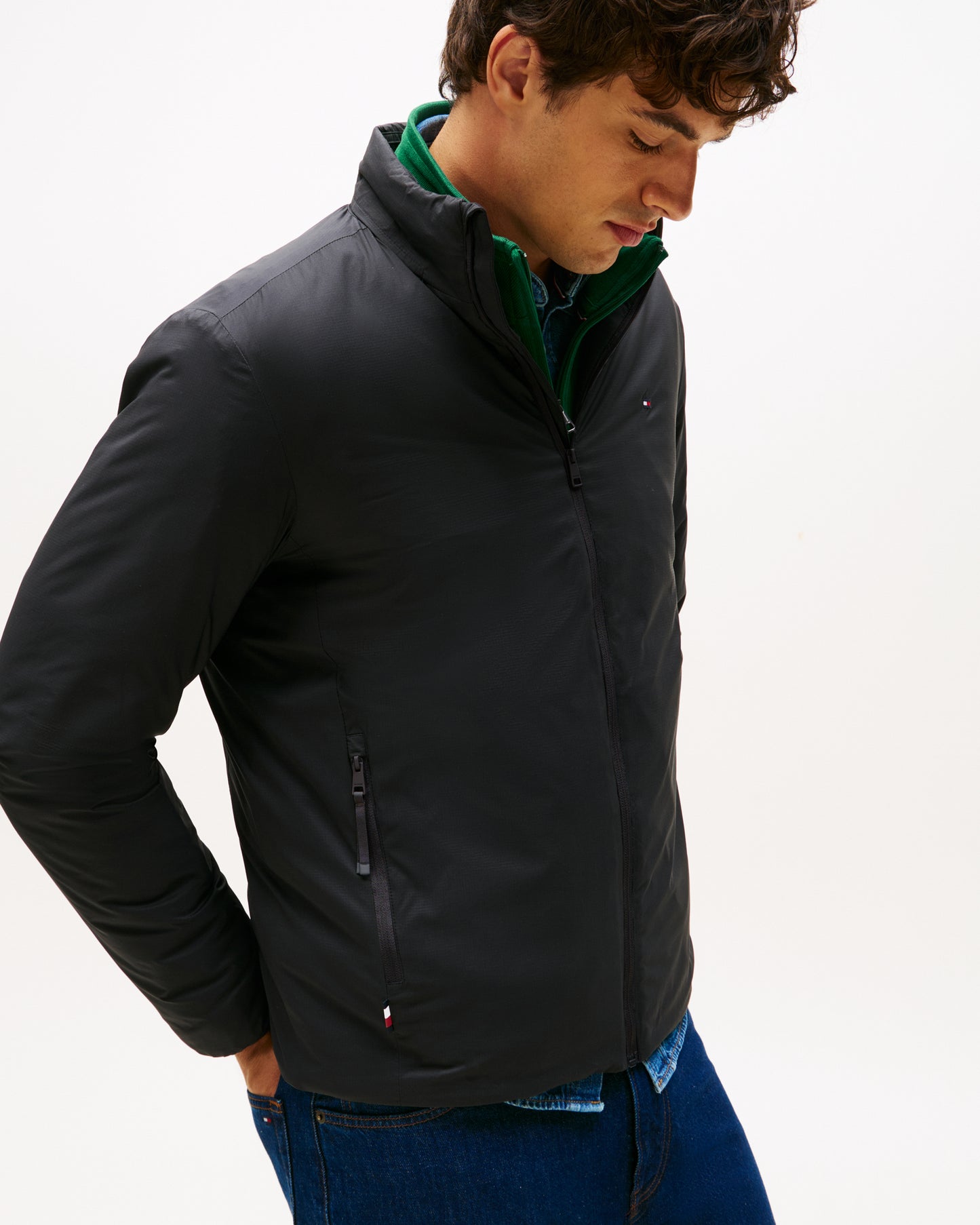Tommy Hilfiger Lightweight Mens Blouson Jacket - Black