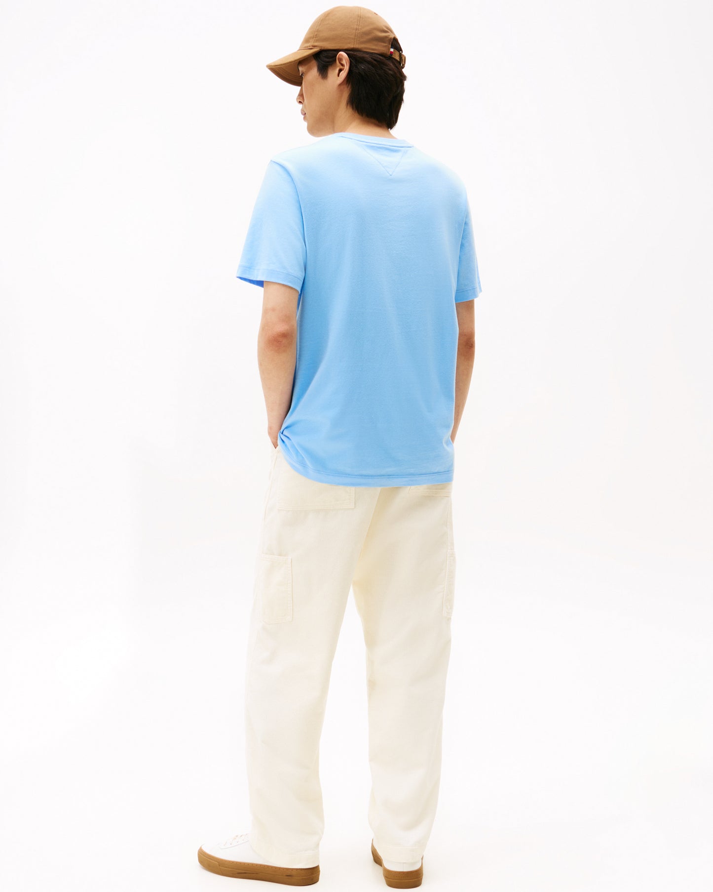 Tommy Hilfiger Essential Seasonal Regular Fit Solid Mens T-Shirt - Vessel Blue