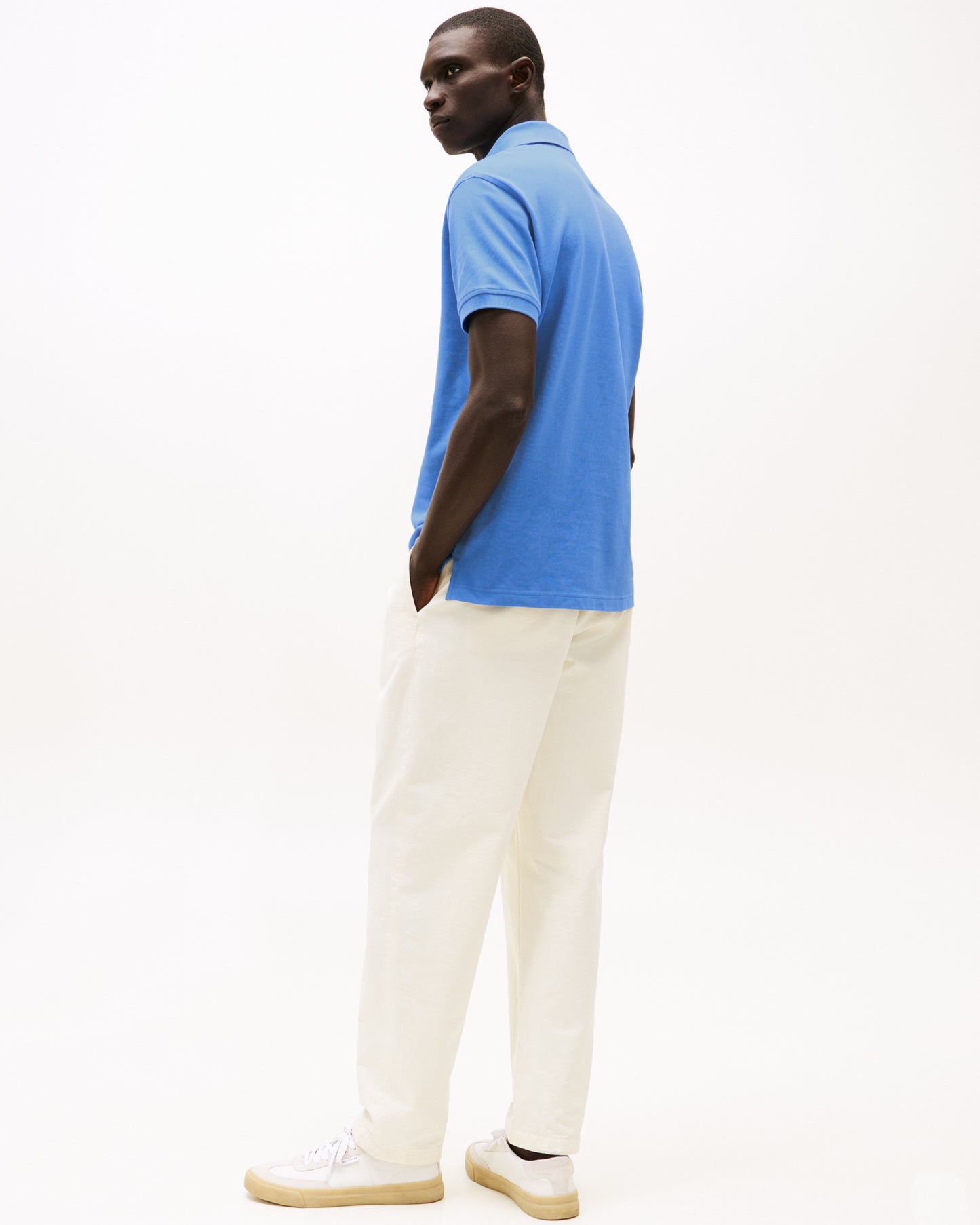 Tommy Hilfiger 1985 Regular Fit Mens Polo - Blue Spell