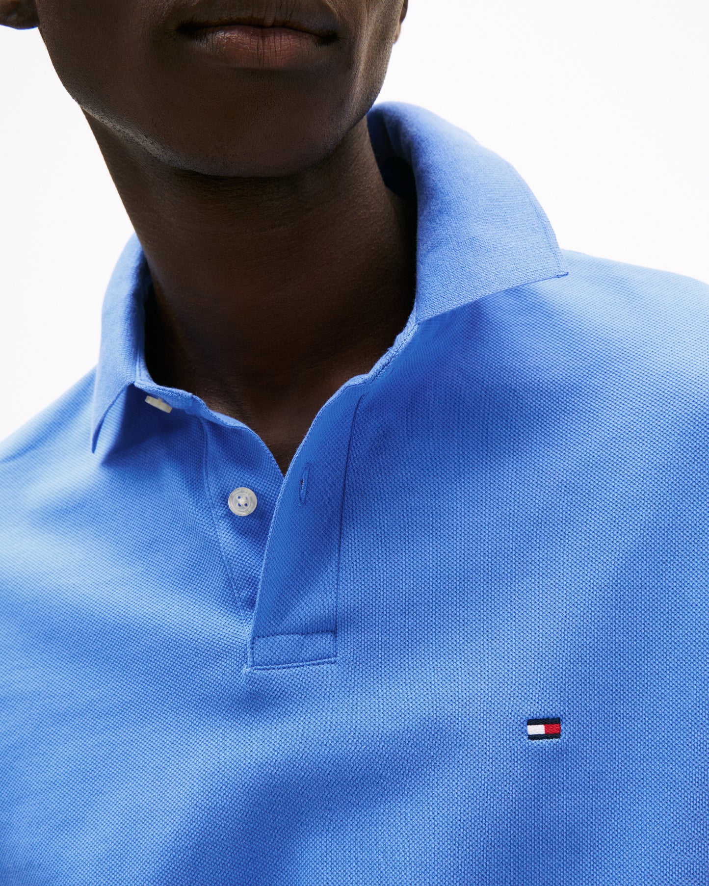 Tommy Hilfiger 1985 Regular Fit Mens Polo - Blue Spell
