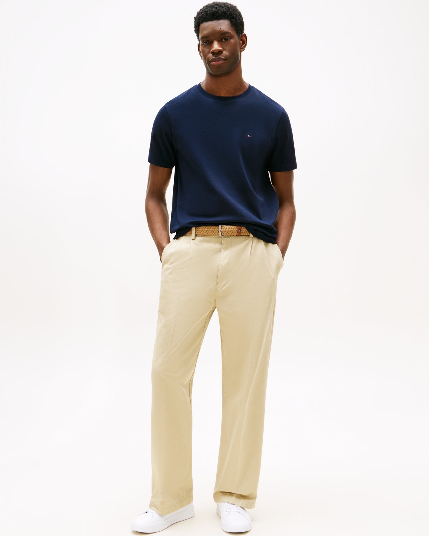 Tommy Hilfiger Light Interlock Mens T-Shirt - Desert Sky