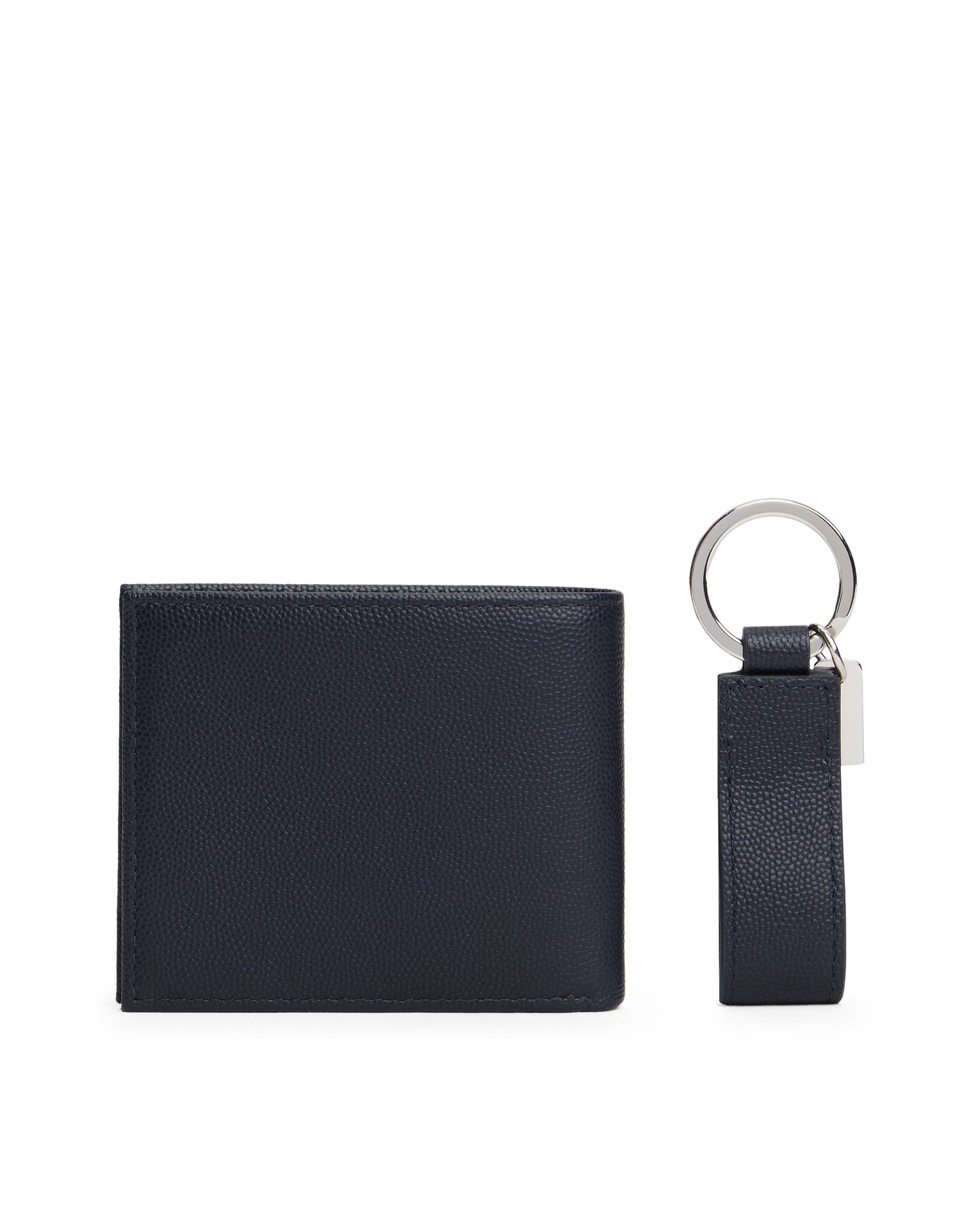 Tommy Hilfiger TH Flag Mini Wallet and Key Fob - Space Blue