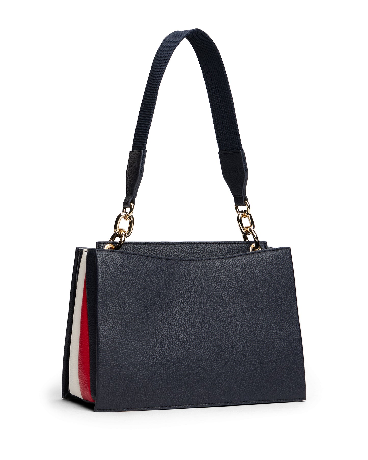 Tommy Hilfiger TH Her Corp Medium Womens Satchel - Space Blue