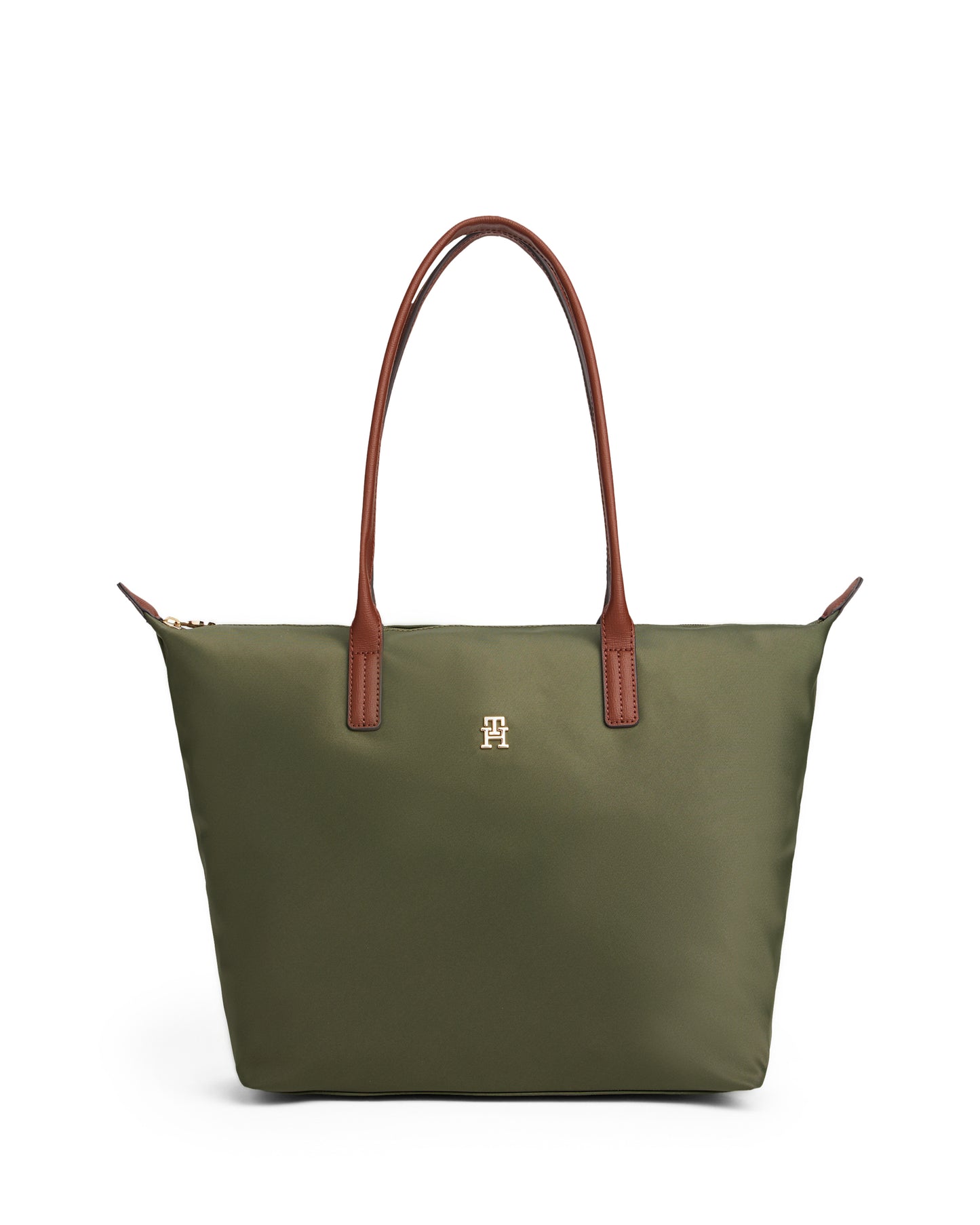 Tommy Hilfiger Popette Womens Tote Bag - Huntsman Green