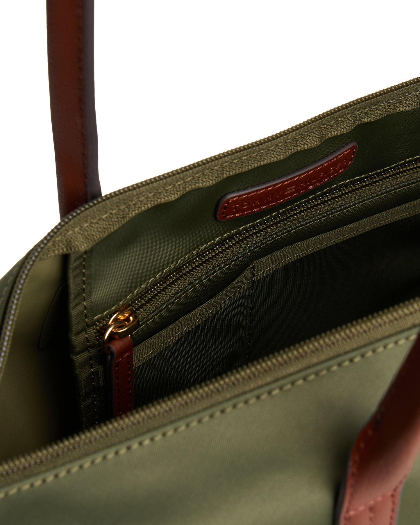 Tommy Hilfiger Popette Womens Tote Bag - Huntsman Green