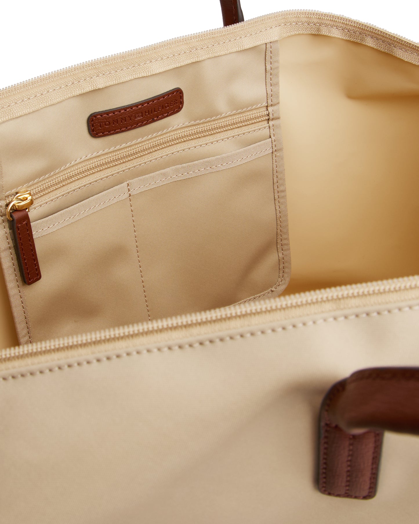 Tommy Hilfiger Popette Womens Maxi Tote Bag - Sandalwood
