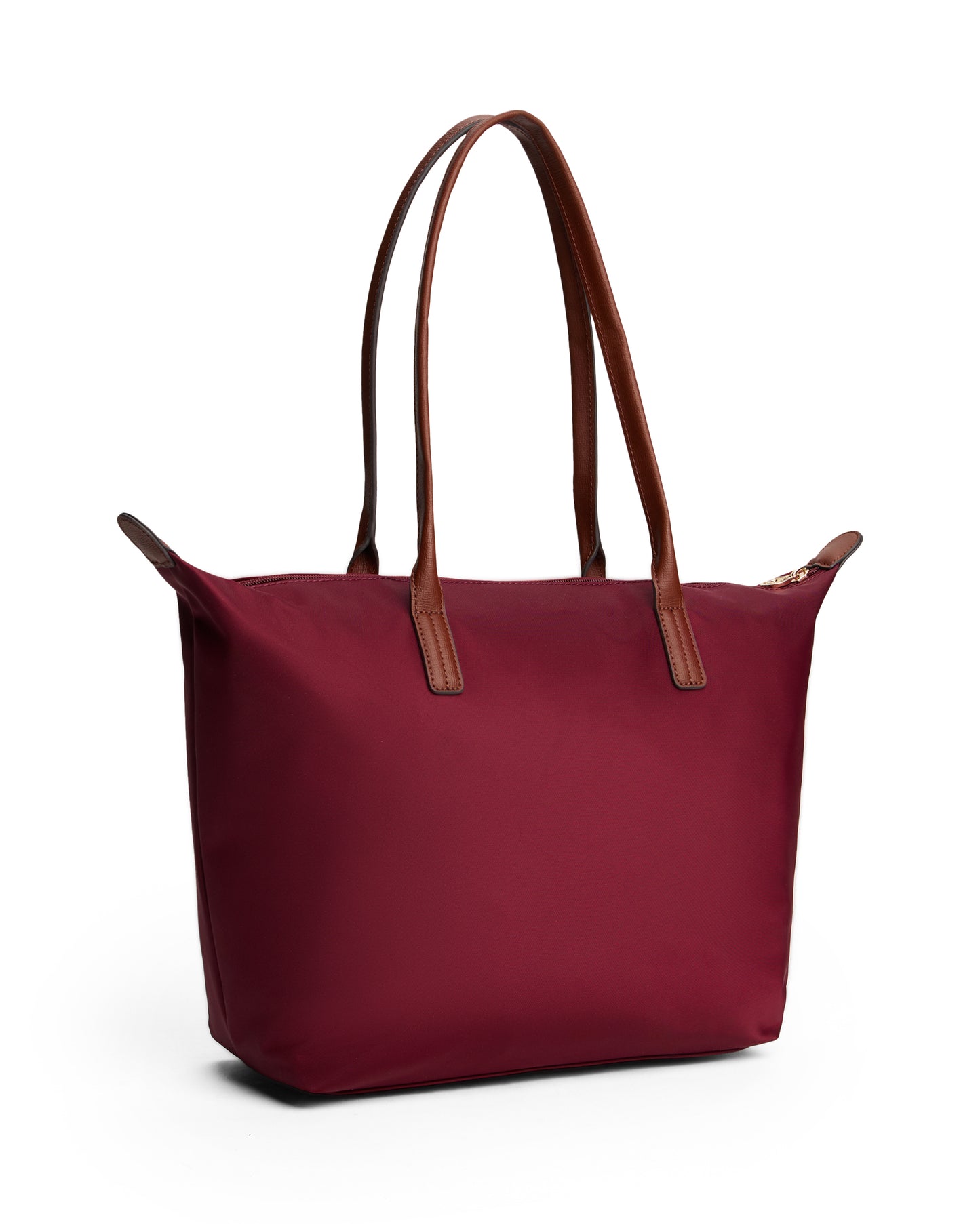 Tommy Hilfiger Popette Womens Tote Bag - Deep Rouge