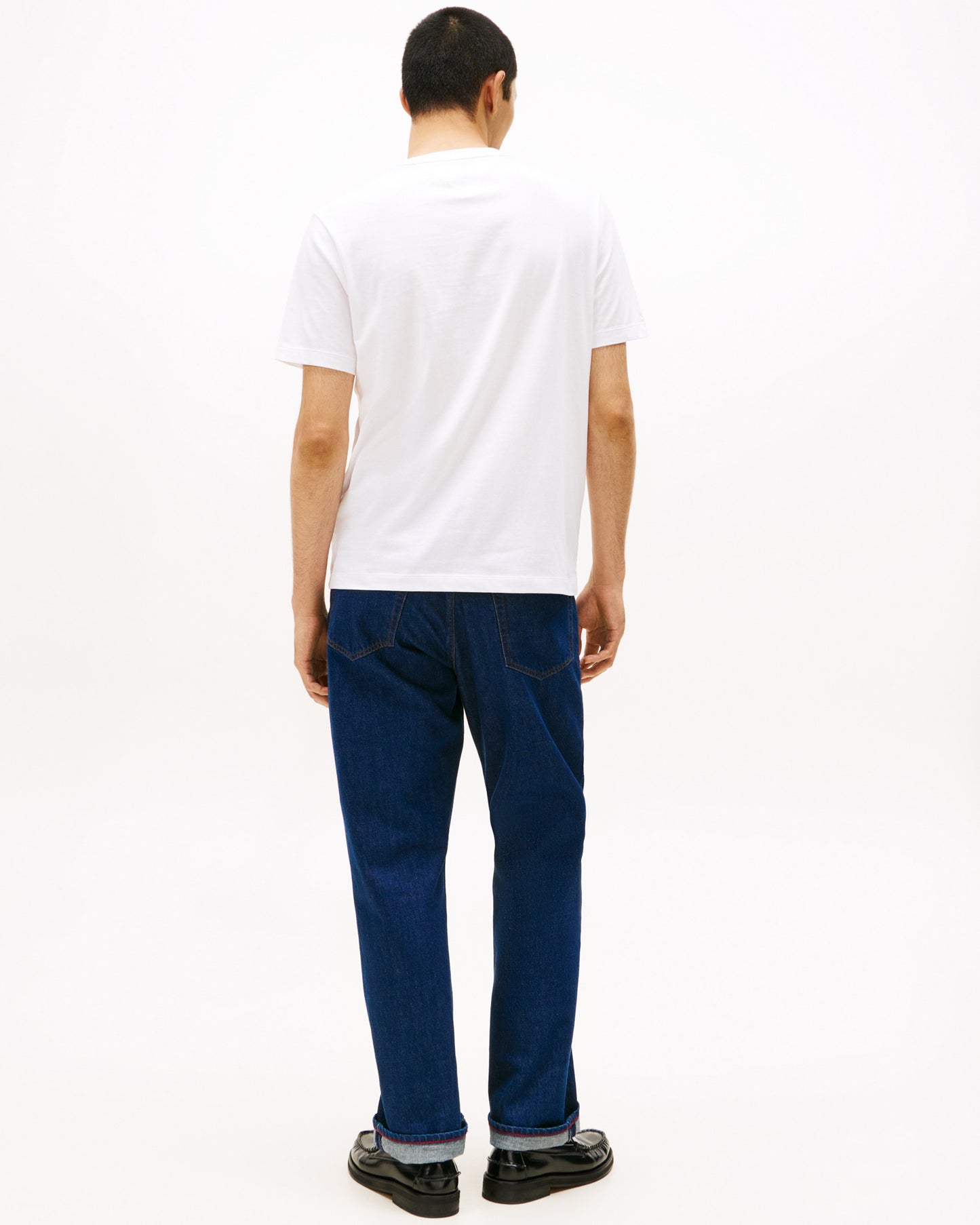 Tommy Hilfiger Stack Hilfiger Mens Graphic T-Shirt - White