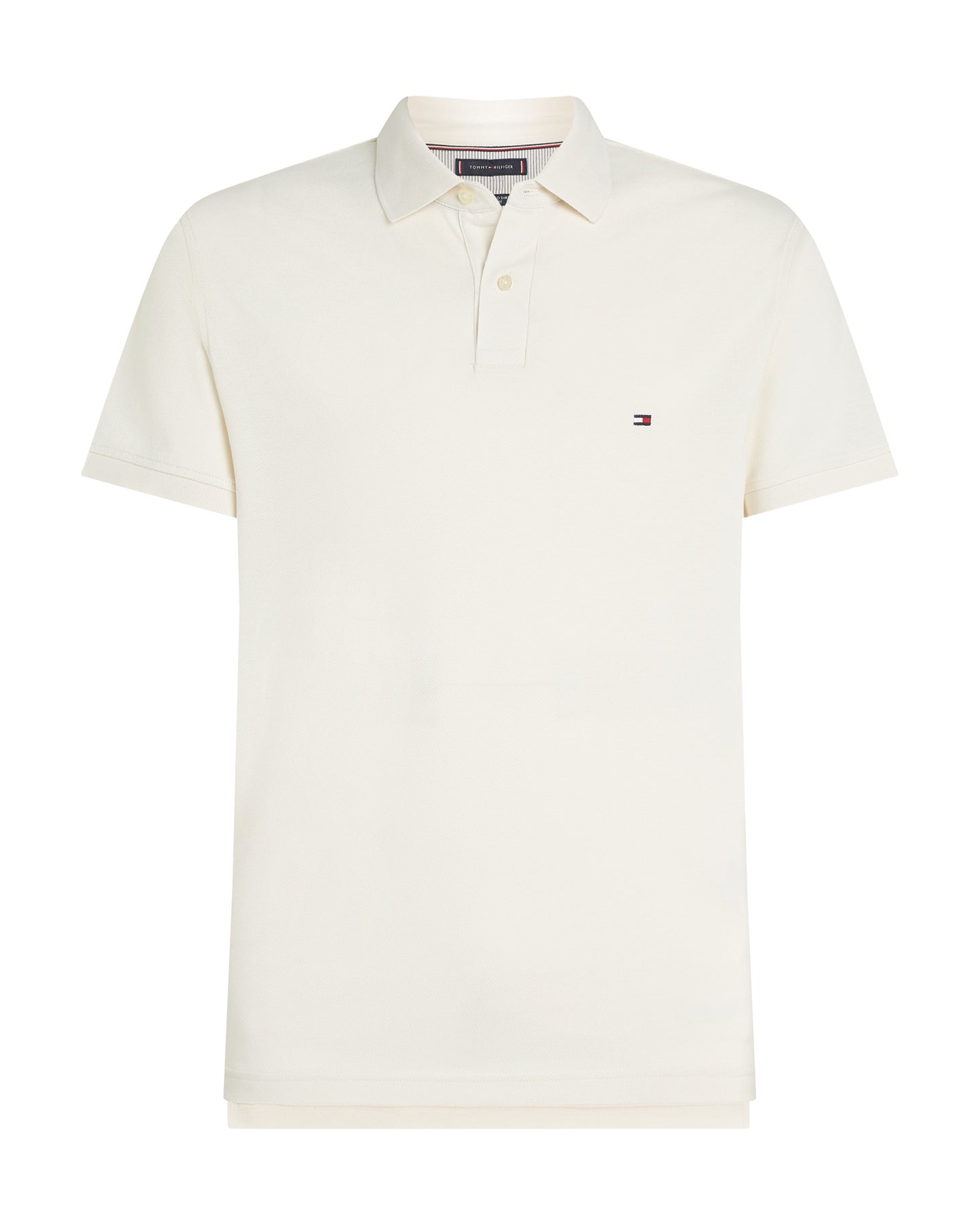 Tommy Hilfiger 1985 Regular Fit Mens Polo - Ivory Petal