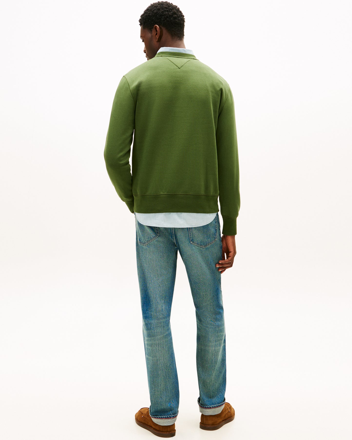 Tommy Hilfiger Tommy Logo Mens Sweatshirt - Mountain Pine