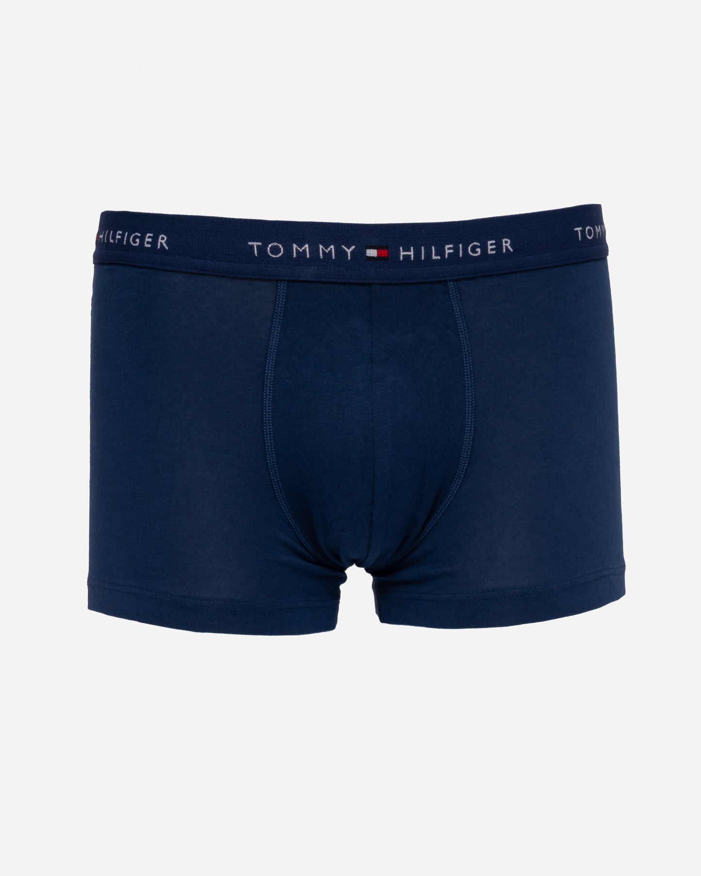 Tommy Hilfiger 3 Pack Mens Blue Trunks - Noble Blue/Prep Navy/Black