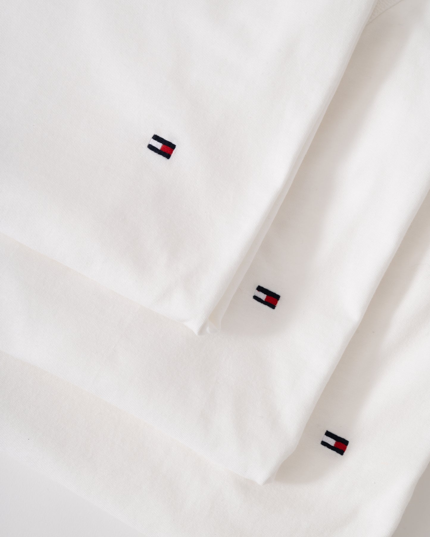 Tommy Hilfiger 3 Pack Mens V-Neck T-Shirts - White/White/White