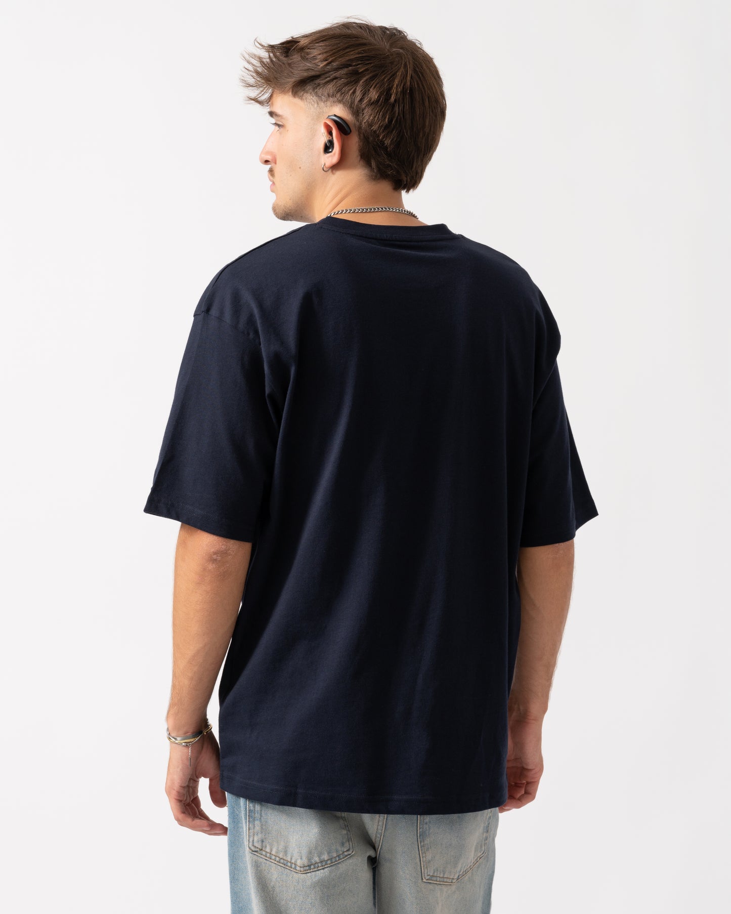 Tommy Hilfiger Contrast Logo Mens T-Shirt - Desert Sky